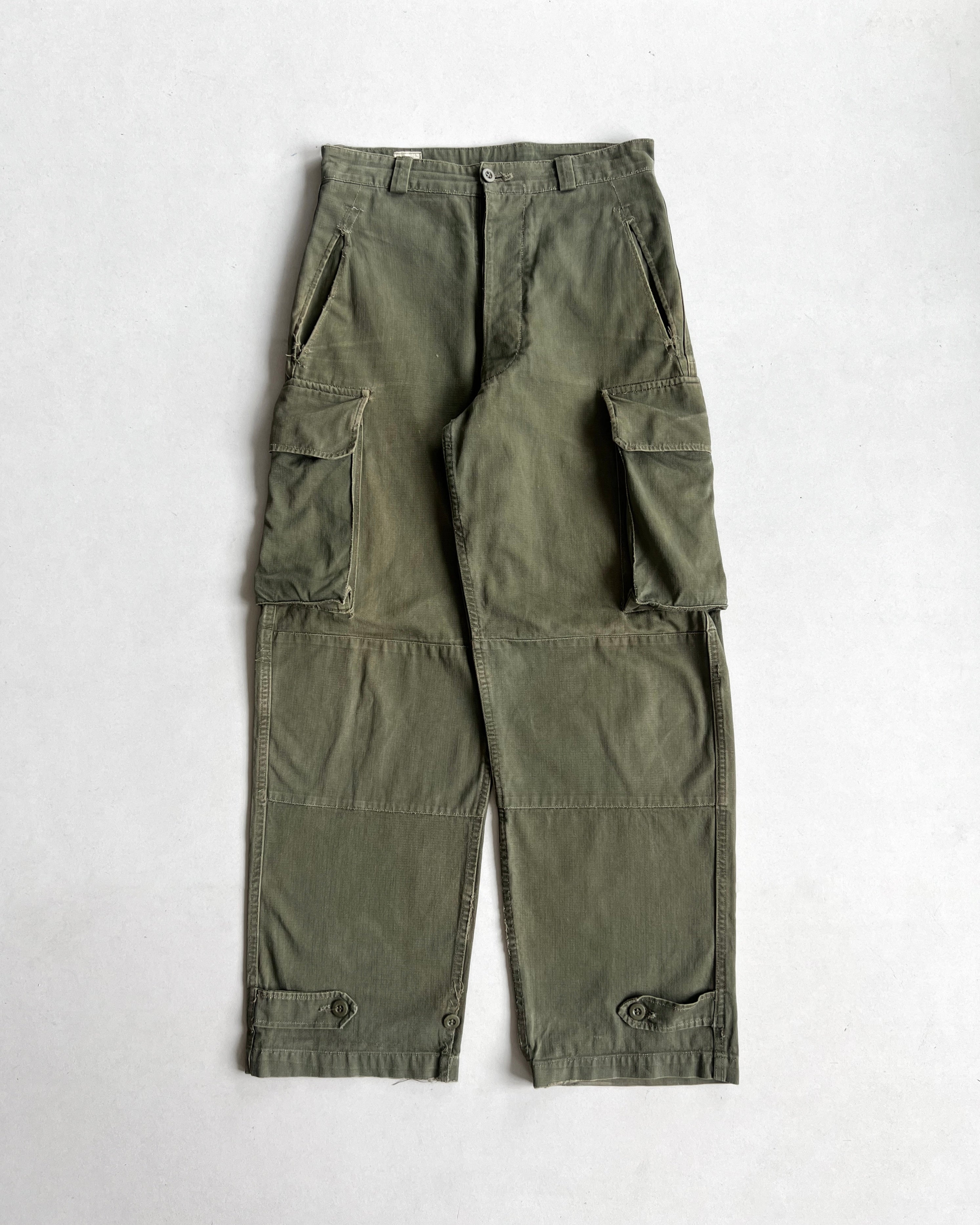 1960S FRENCH MILITARY M-47 CARGO PANTS (31)