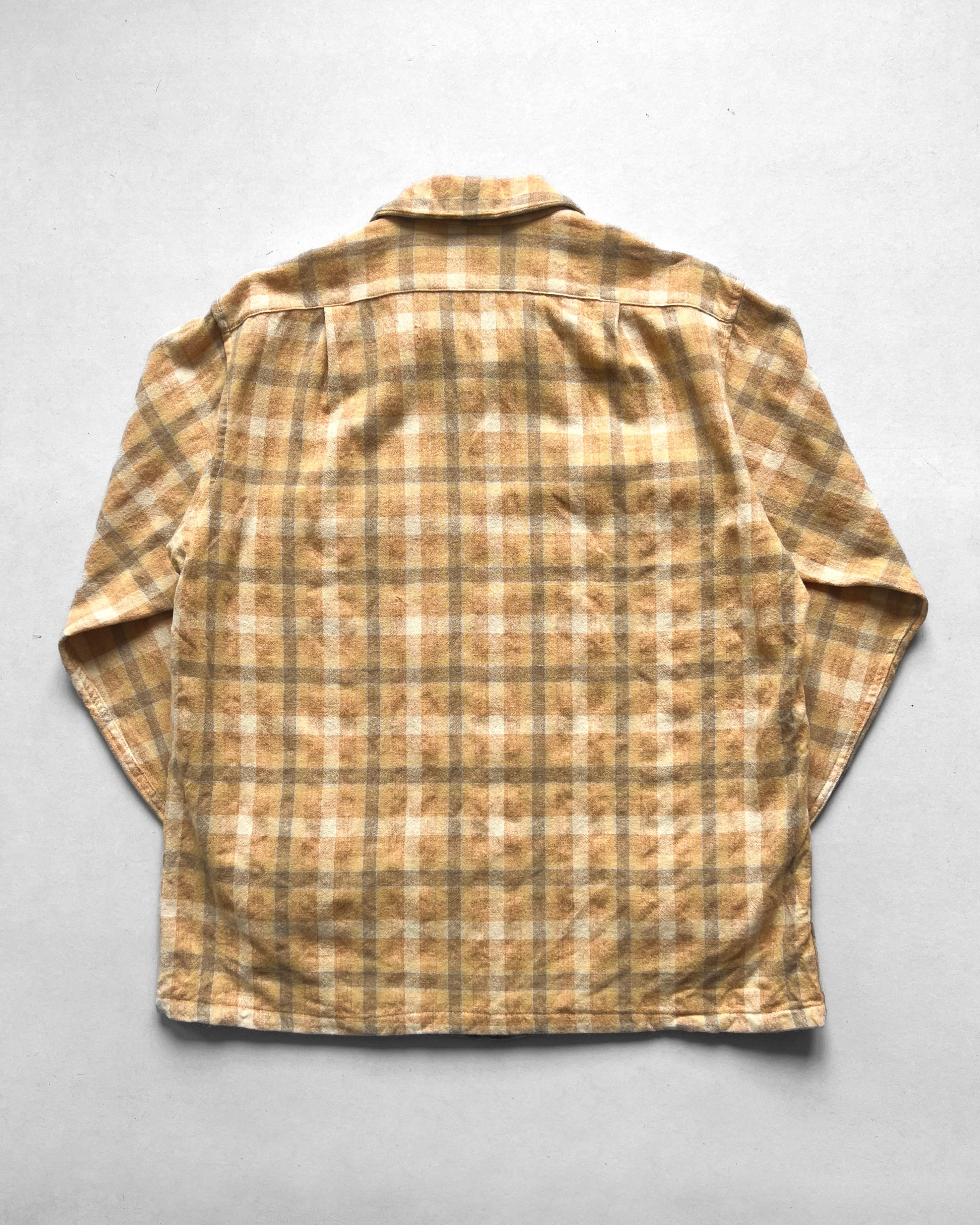 1960S PENDLETON FLAP POCKET WOOL FLANNEL (L)
