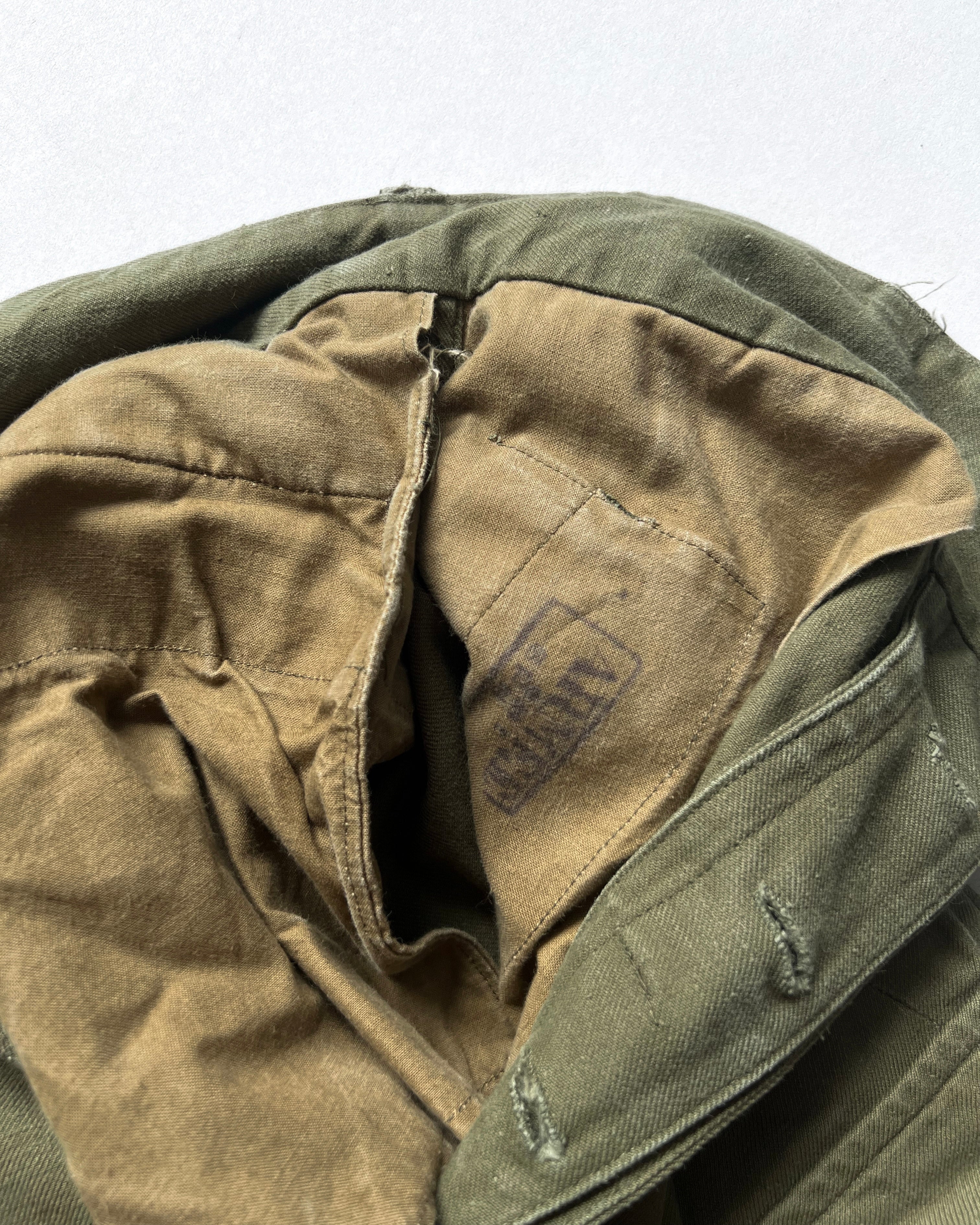 1950S FRENCH ARMY M-47 CARGO TROUSERS (33)