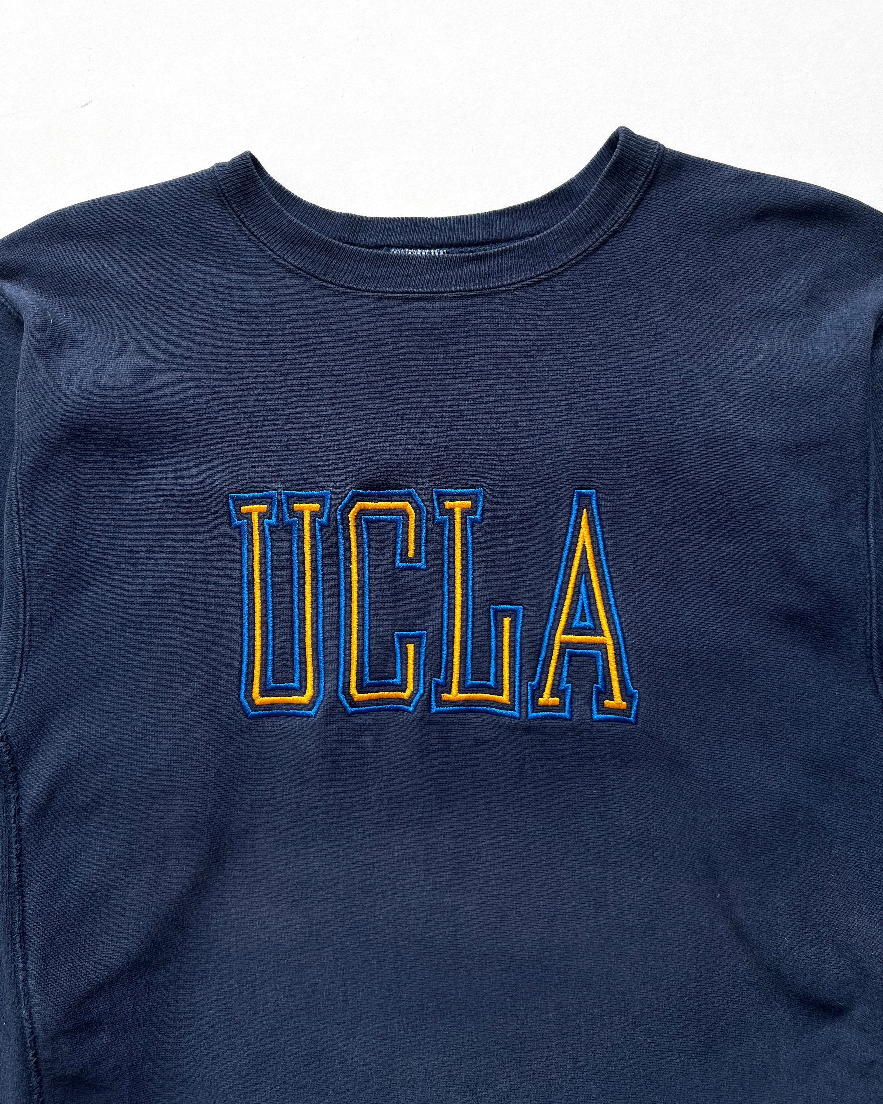 1990S CHAMPION 'UCLA' REVERSE WEAVE SWEATSHIRT (L)
