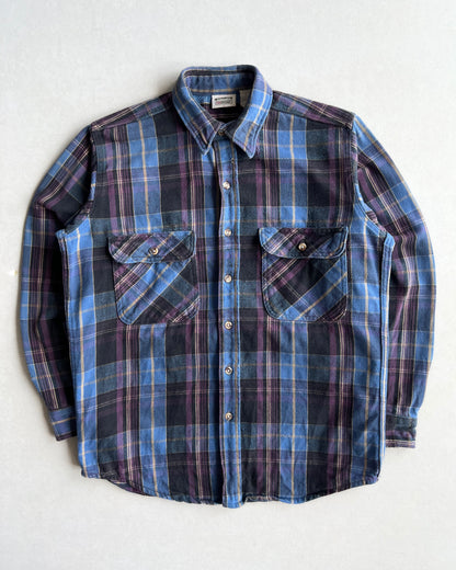 1990S FIVE BROTHER DOUBLE POCKET FLANNEL (M)