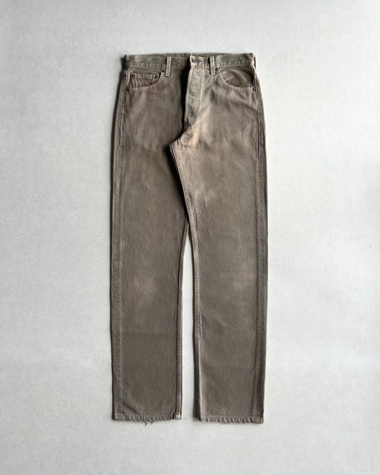 1990S COCO OVERDYED LEVI'S 501 JEANS (30X34)
