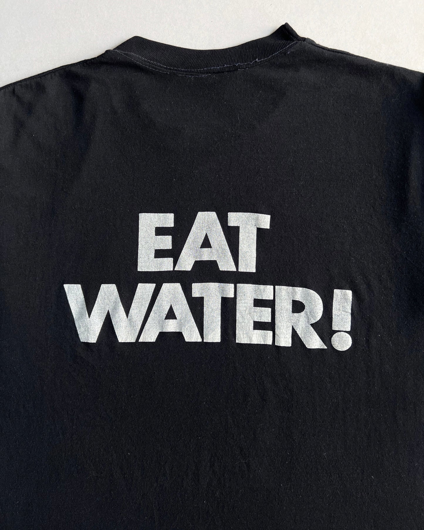 1980S 'EAT WATER' SINGLE STITCH TEE (L)