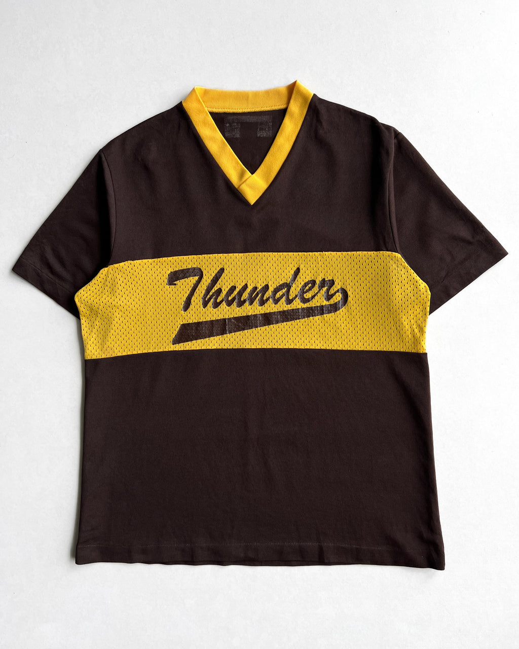 1960S 'THUNDER' AMERICAN SPORTS JERSEY TEE (M)