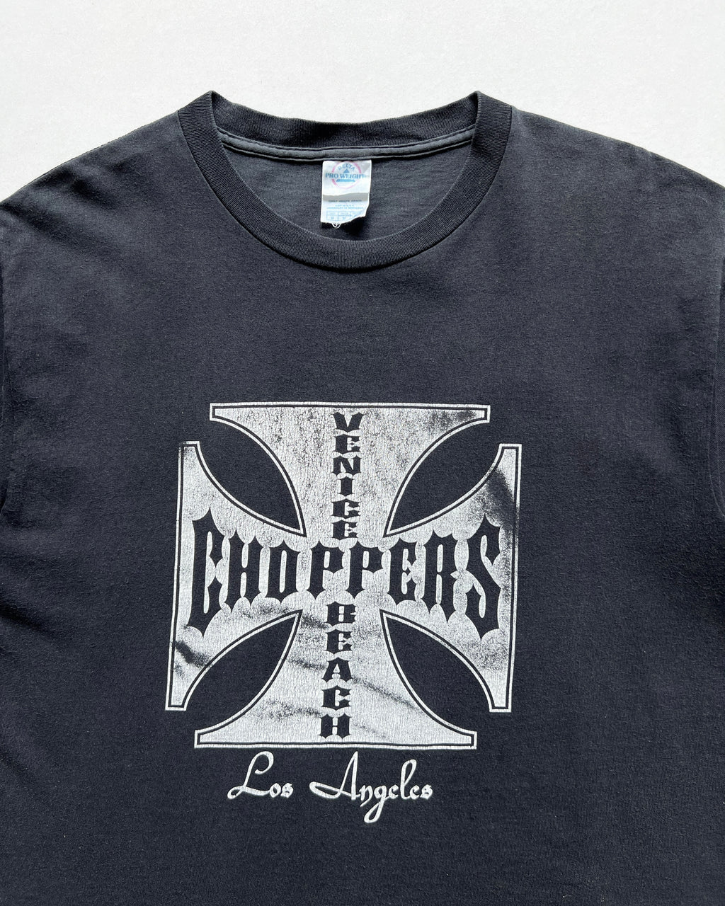2000S FADED 'VENICE BEACH CHOPPERS' TEE (M)