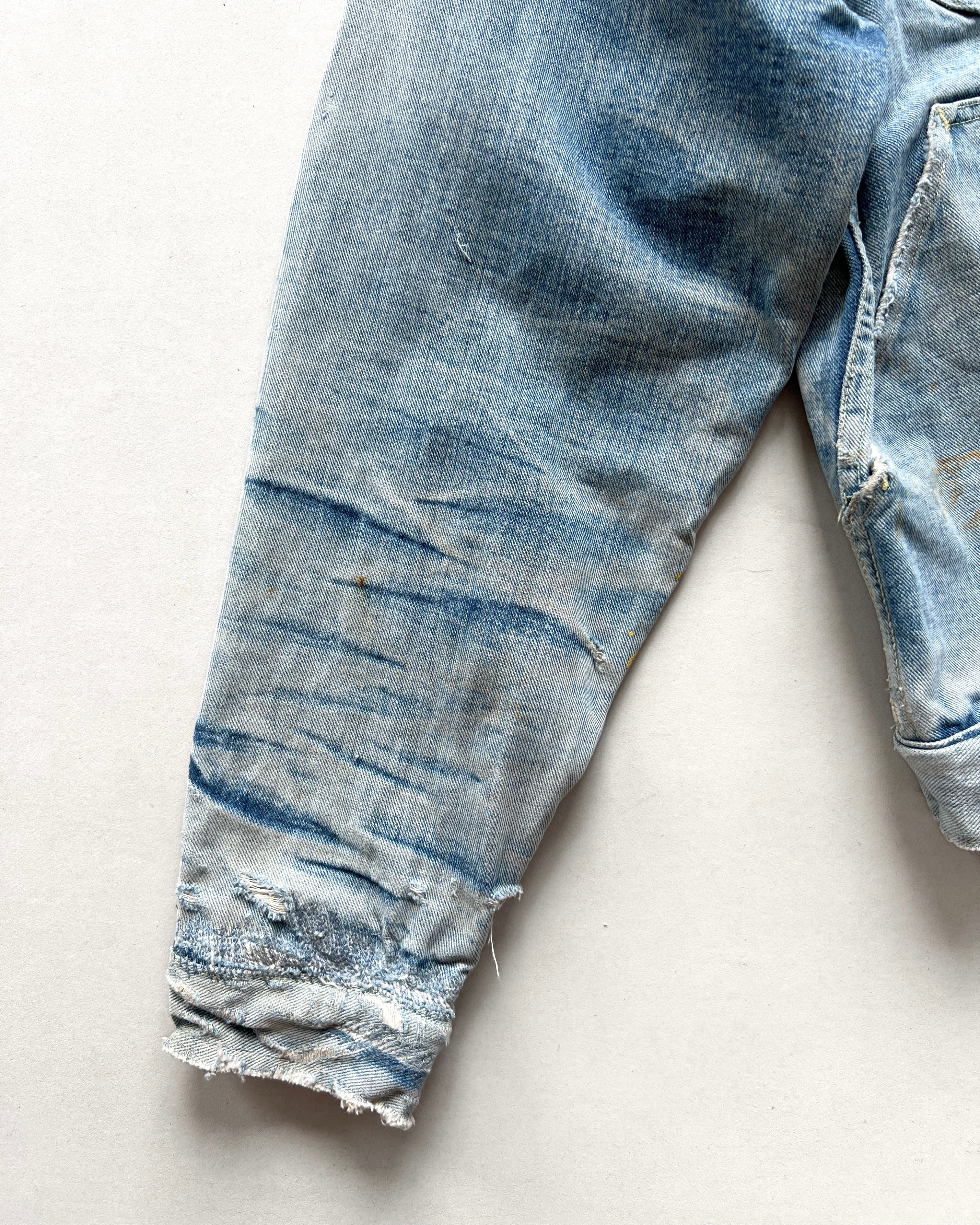 1950S FADED BUCKAROO BY BIG SMITH DENIM JACKET (L)