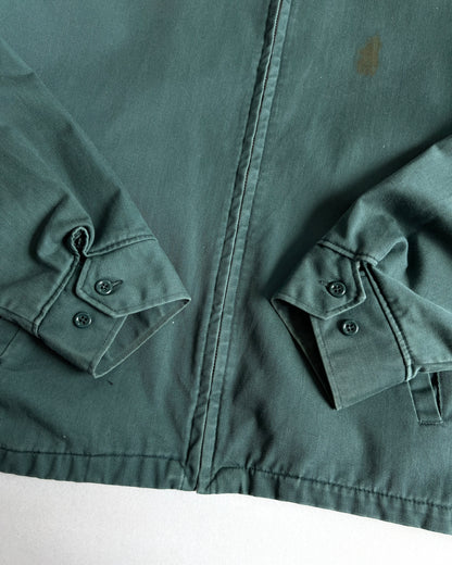 1970S FADED EMERALD GREEN KING KOLE WORK JACKET (L)