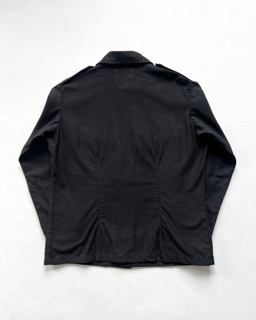 1970S OVERDYED DUTCH MILITARY SHIRT JACKET (M)