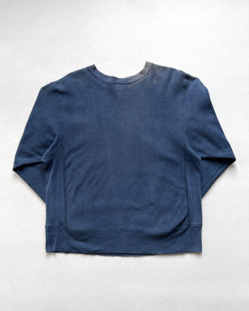1980S CHAMPION SUN FADED REVERSE WEAVE LOGO SWEATSHIRT (L)