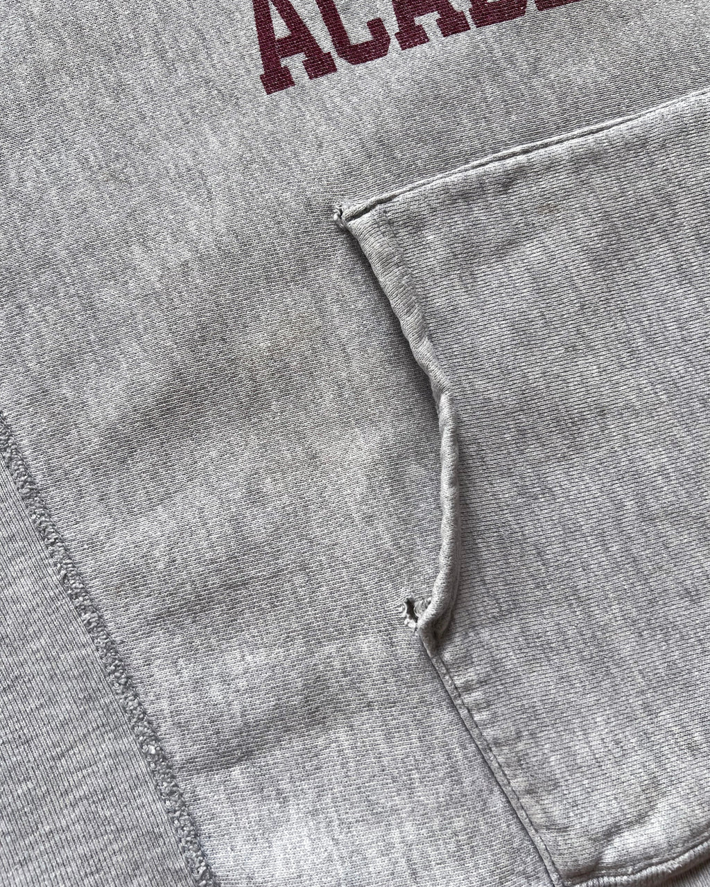 1990S CHAMPION 'GOVERNOR DUMMER ACADEMY' REVERSE WEAVE HOODIE (L)