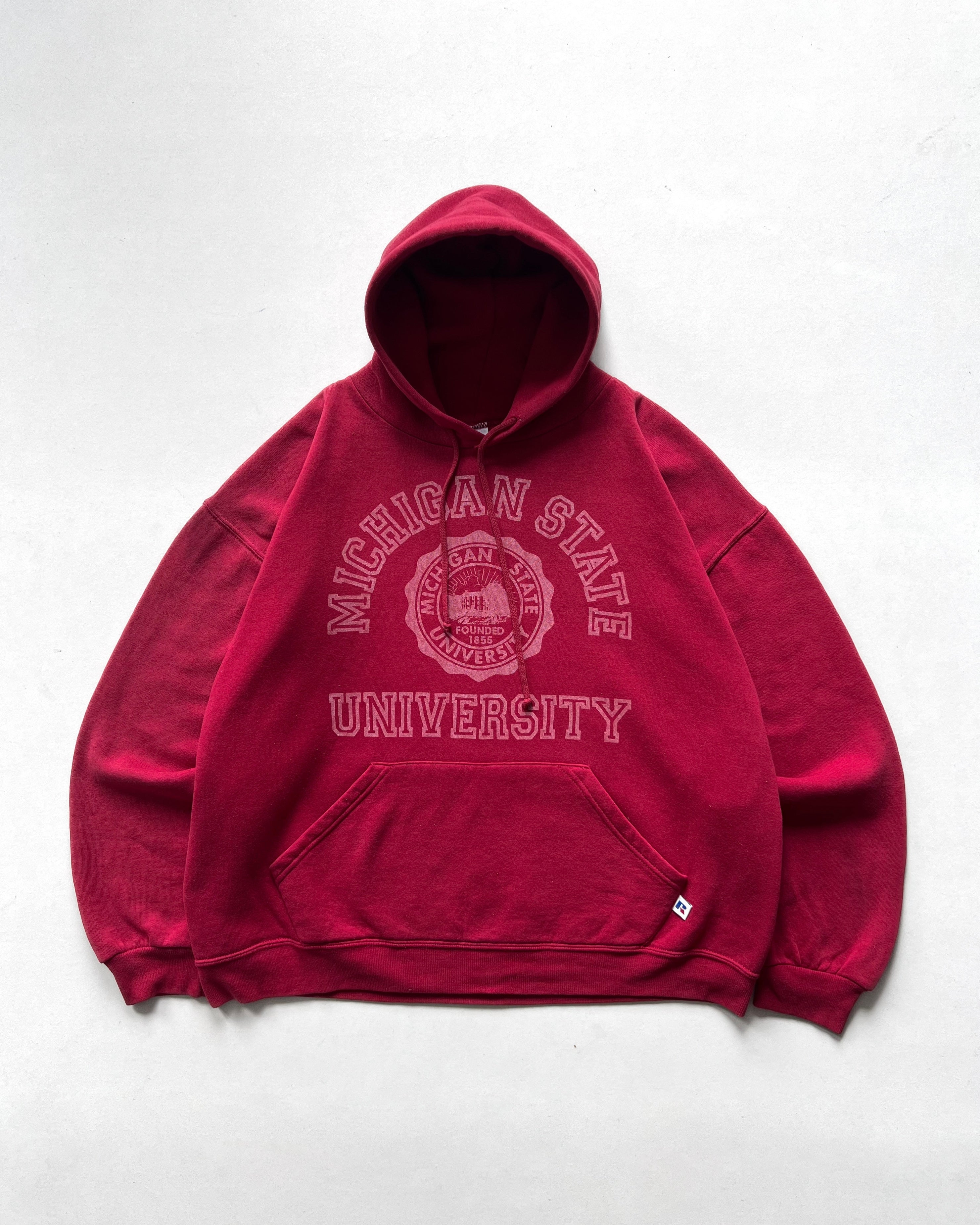 1990S RUSSELL 'MICHIGAN STATE UNIVERSITY' HOODIE (L)