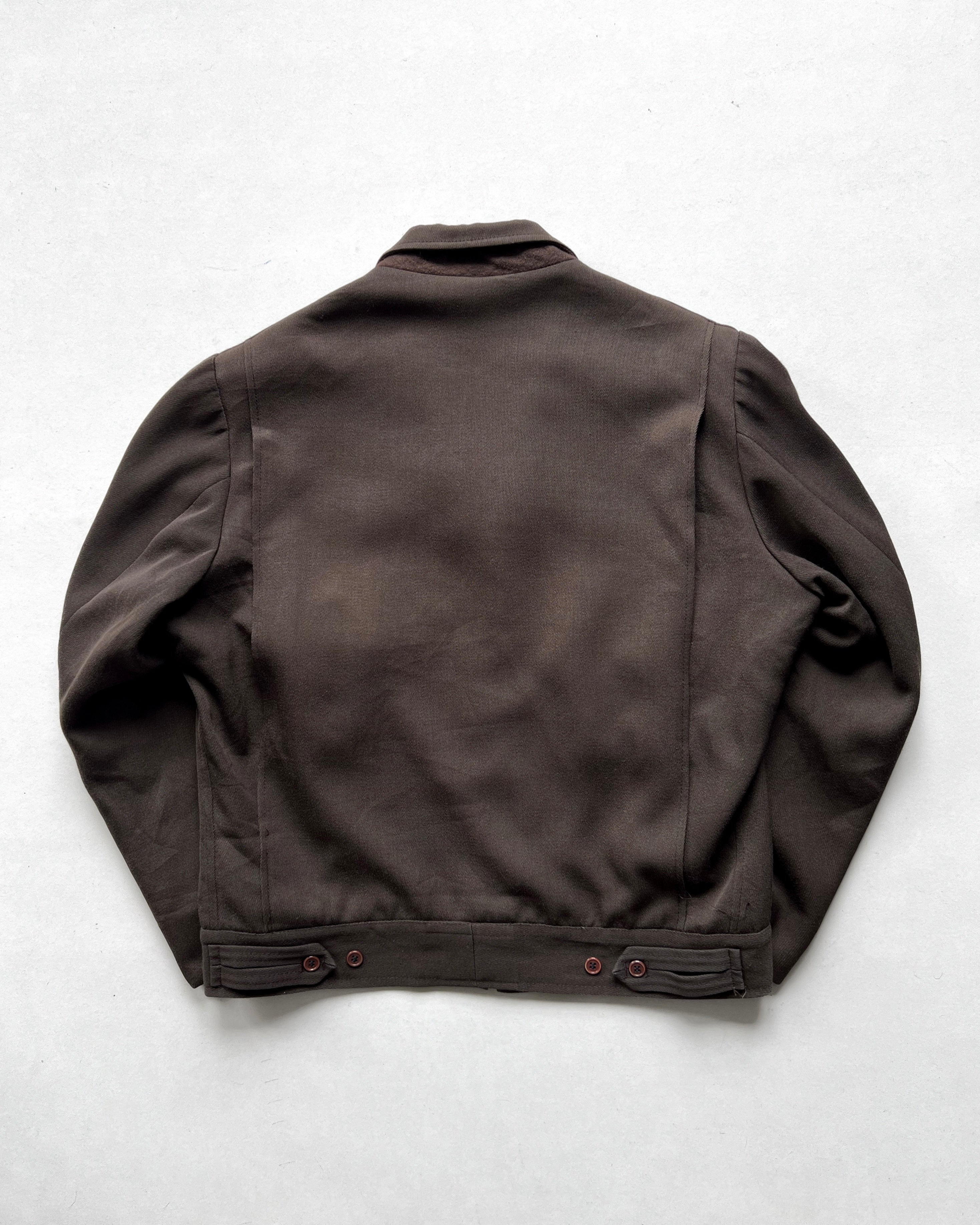 1960S CALEB V SMITH & SONS WHIPCORD JACKET (L)