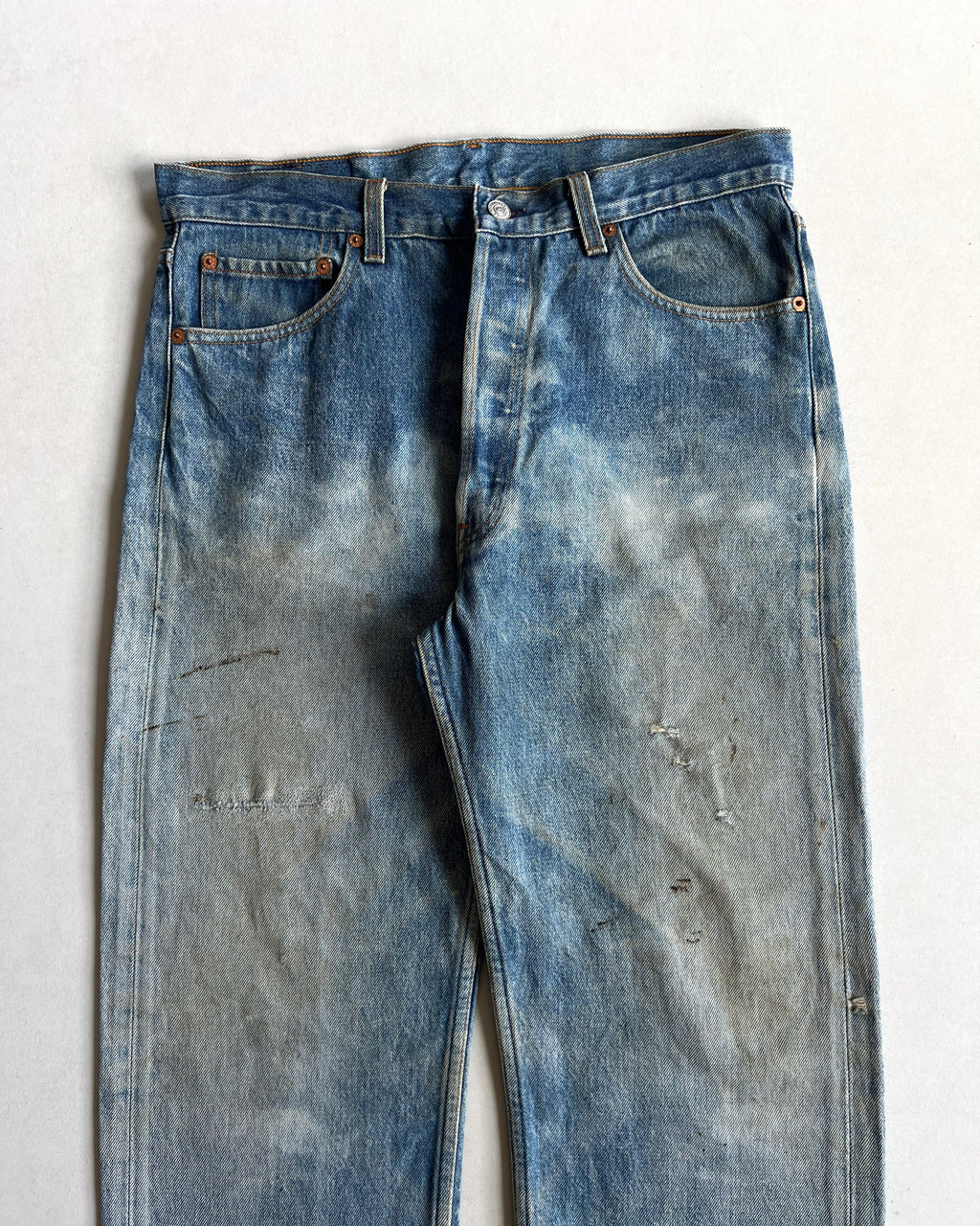 1990S FADED LEVI'S 501 JEANS (34)