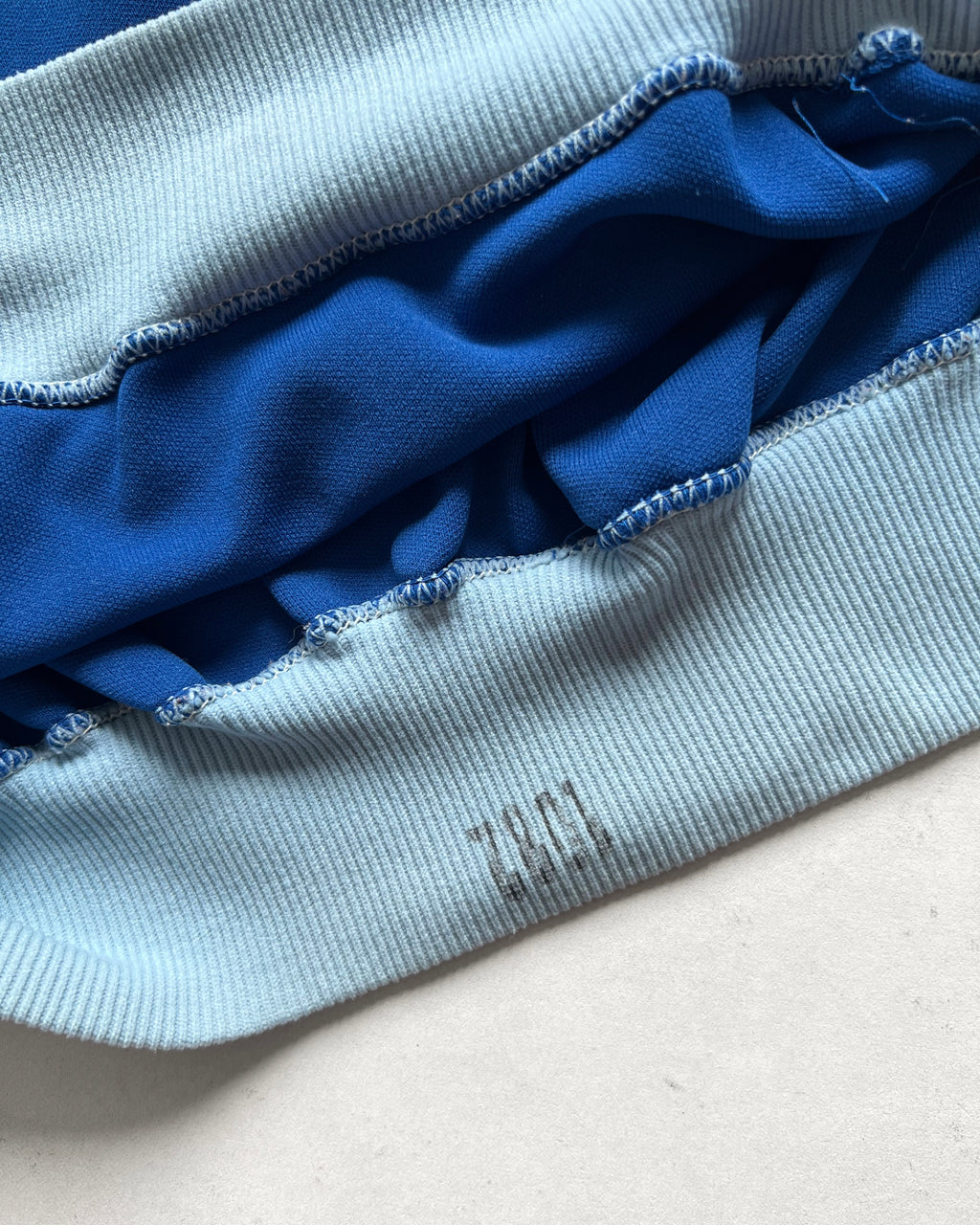 1970S SCHAEFER 'C' QUARTER ZIP PULLOVER (L)