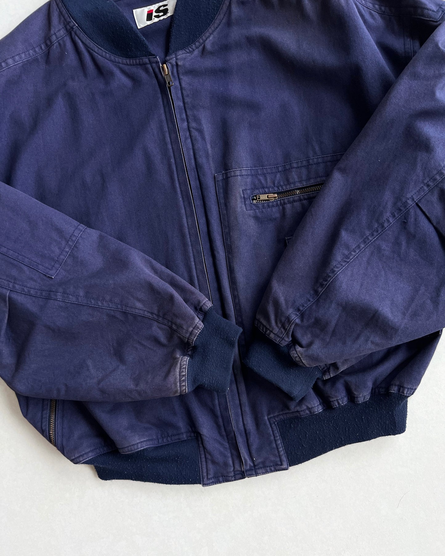 1980S FADED PURPLE ISSEY MIYAKE SPORTS MA-1 BOMBER (L)