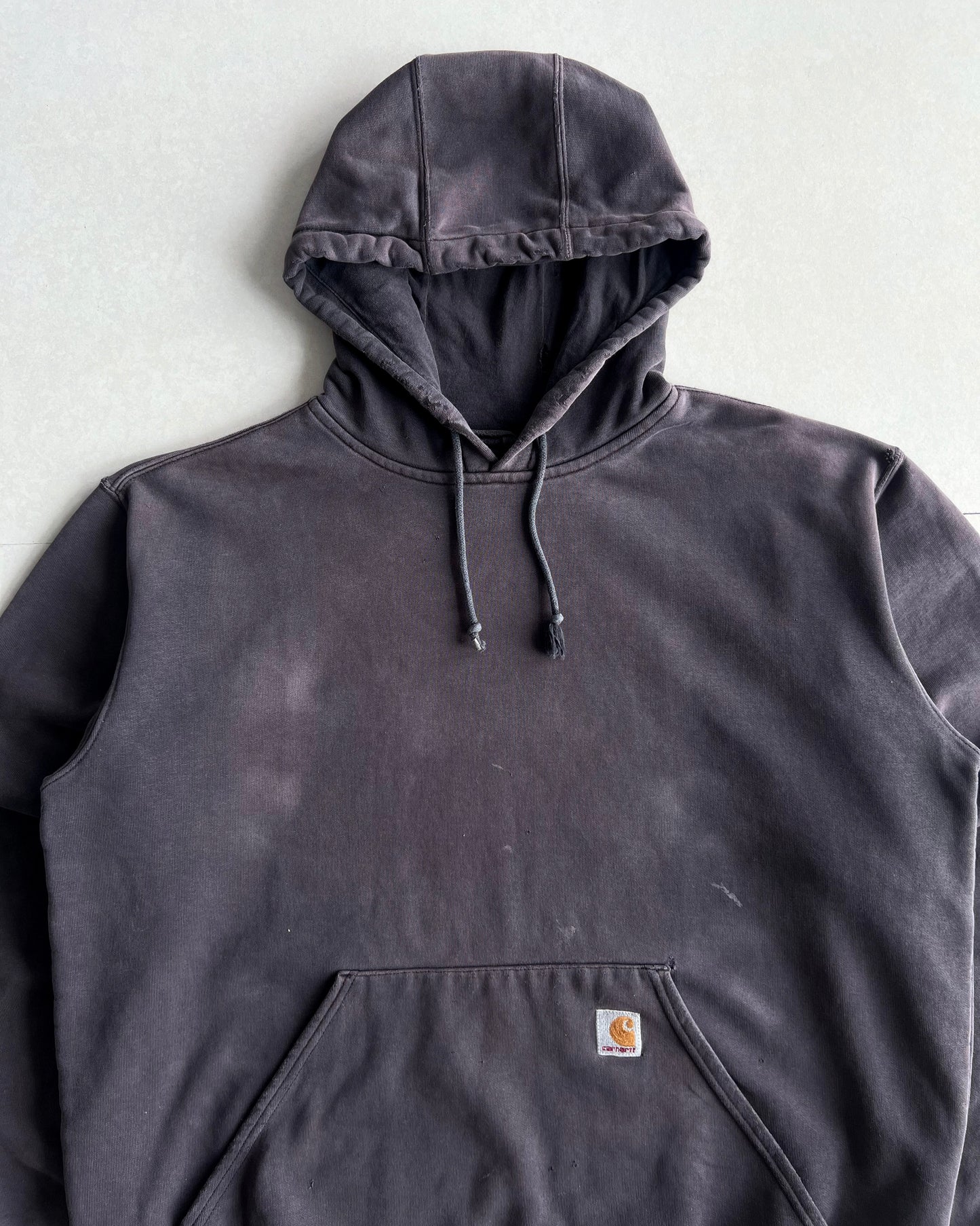 1990S SUN FADED CARHARTT HEAVYWEIGHT HOODIE (L)