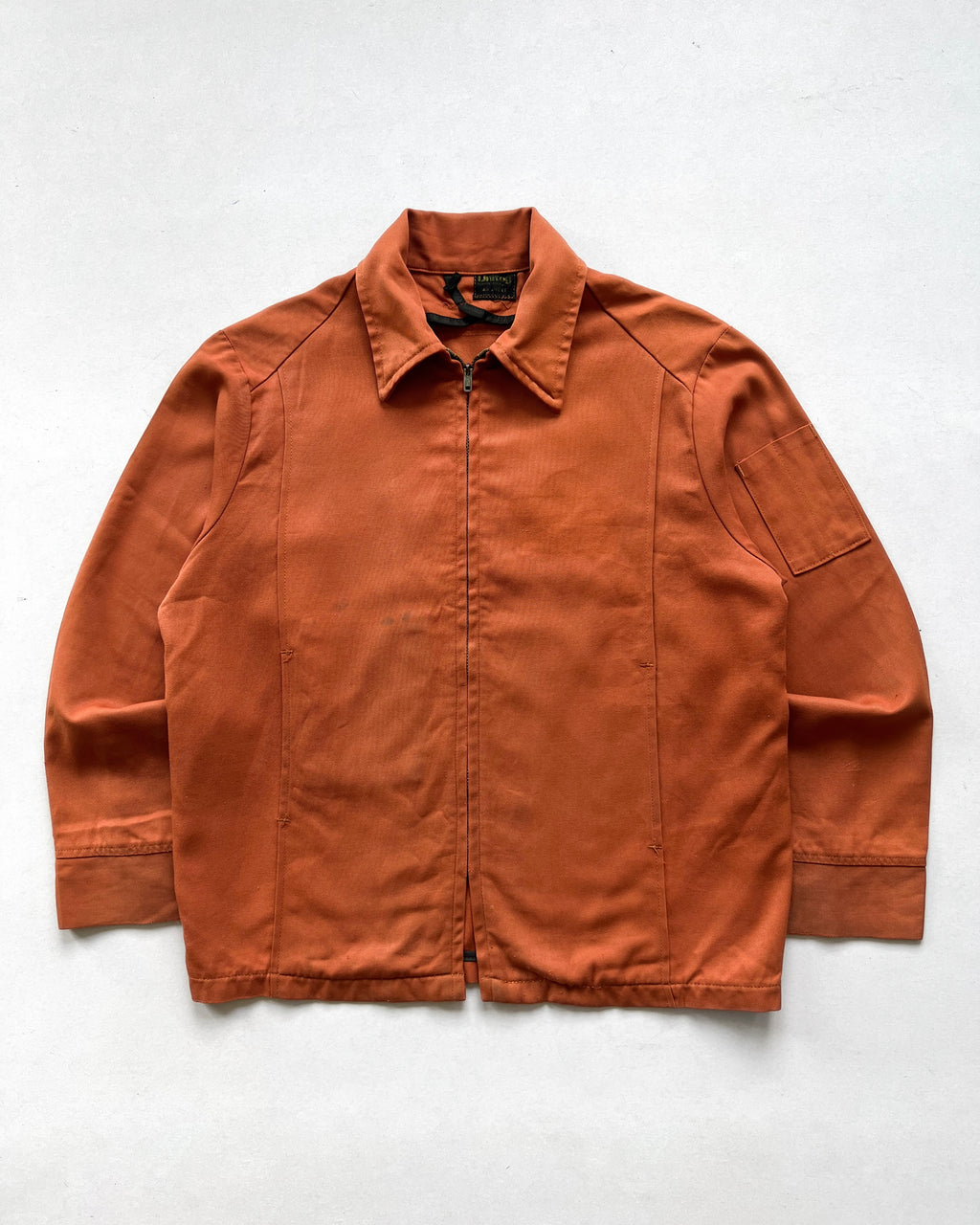 1960S UNITOG 'JOS. SCHLITZ BREWCING CO.' GABARDINE JACKET (L)