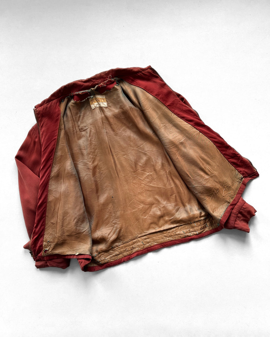 1950S PENNEY'S GABARDINE RICKY JACKET (L)