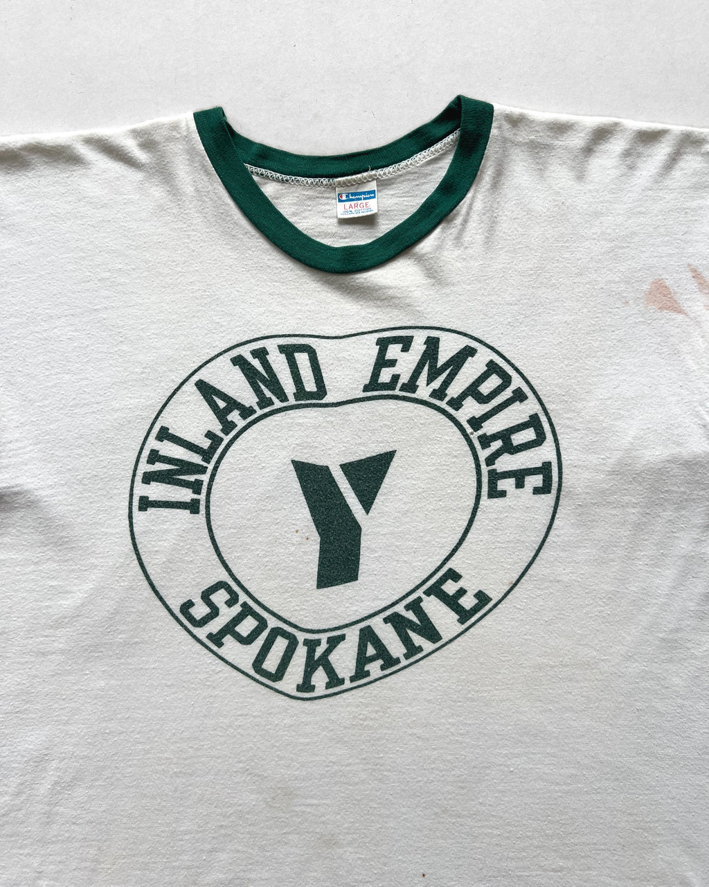 1970S CHAMPION 'INLAND EMPIRE SPOKANE' RINGER TEE (L)