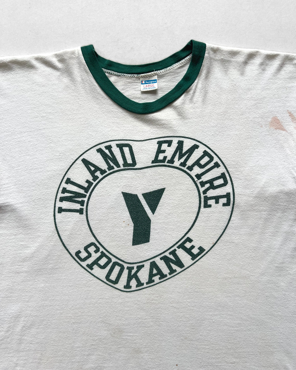 1970S CHAMPION 'INLAND EMPIRE SPOKANE' RINGER TEE (L)