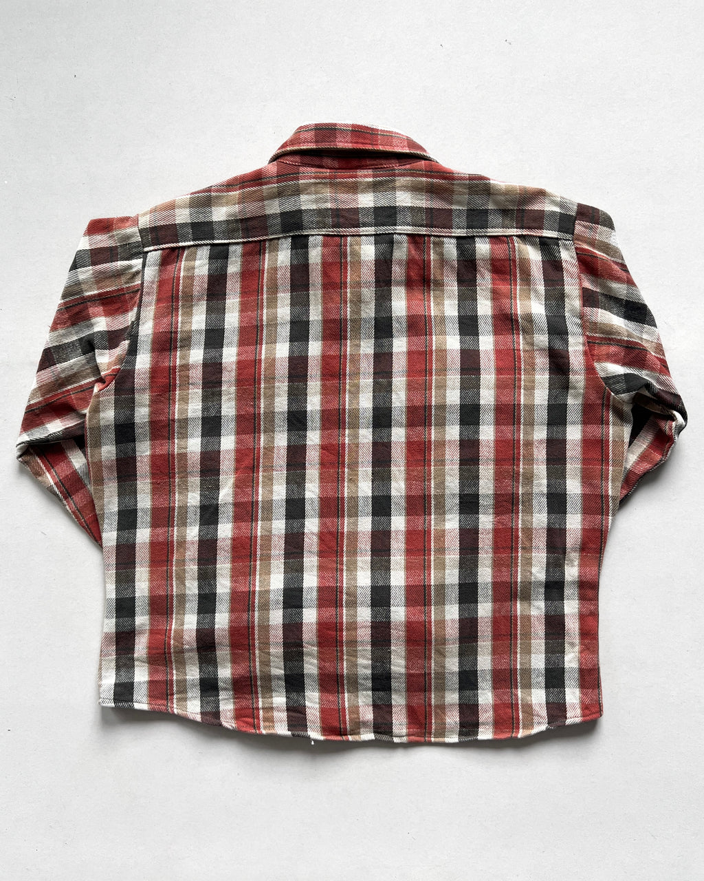 1970S FIVE BROTHER PLAID FLANNEL (L)