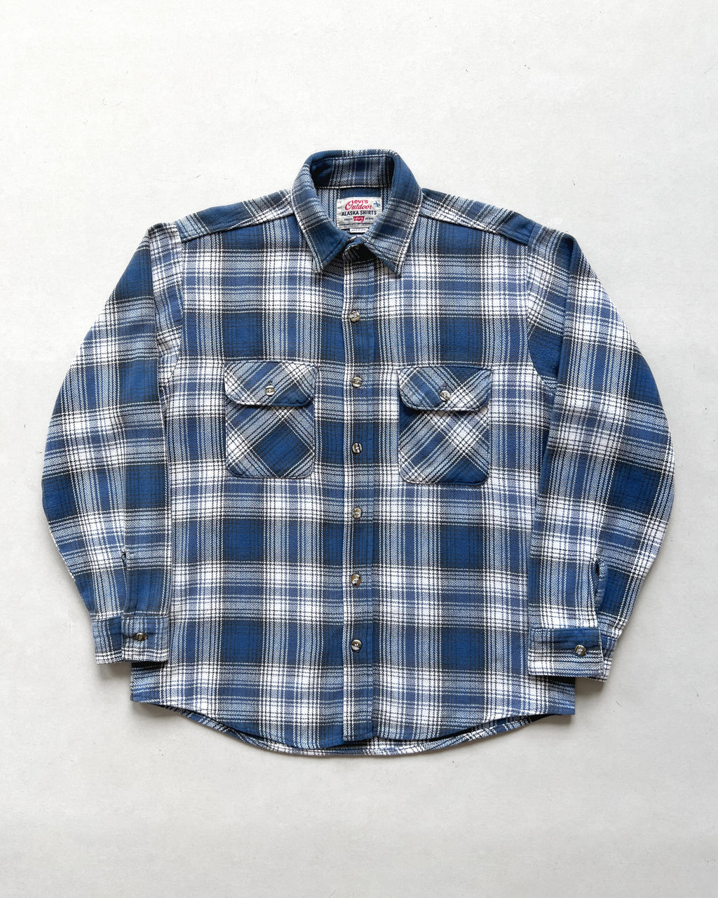 1990S LEVI'S OUTDOOR ALASKA FLANNEL SHIRT (M)