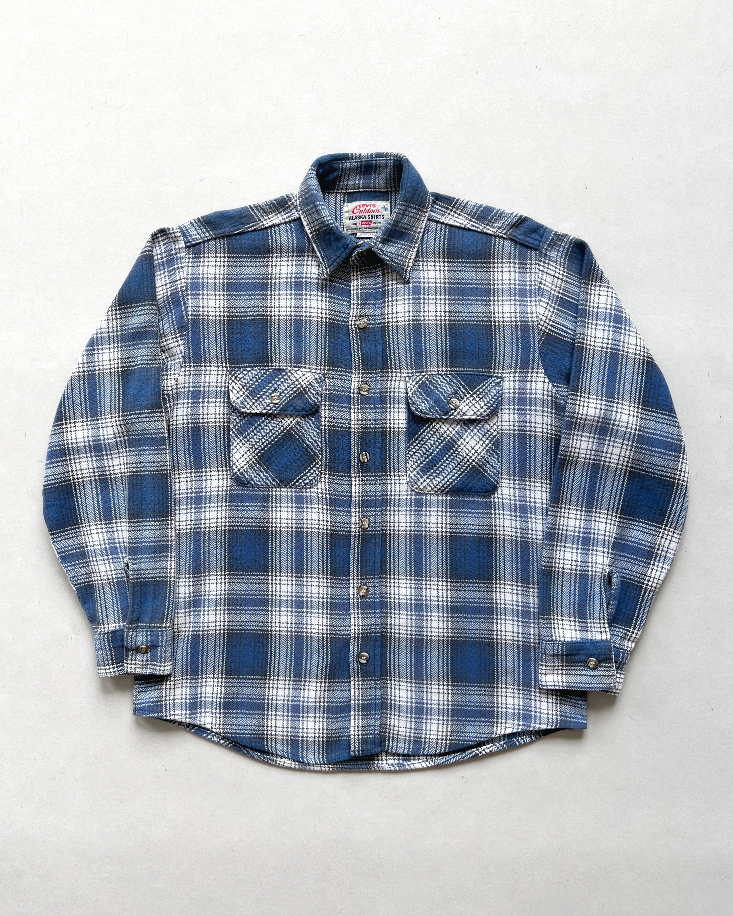 1990S LEVI'S OUTDOOR ALASKA FLANNEL SHIRT (M)
