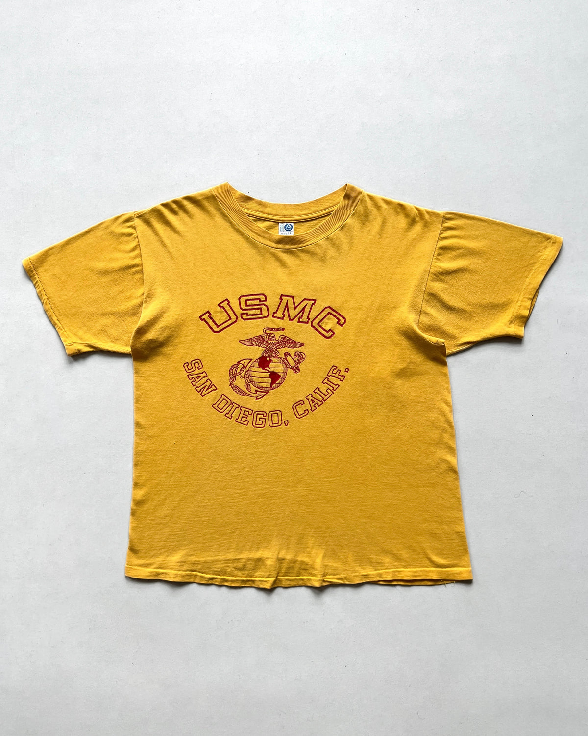 1970S USMC SAN DIEGO CALIF TEE (M)