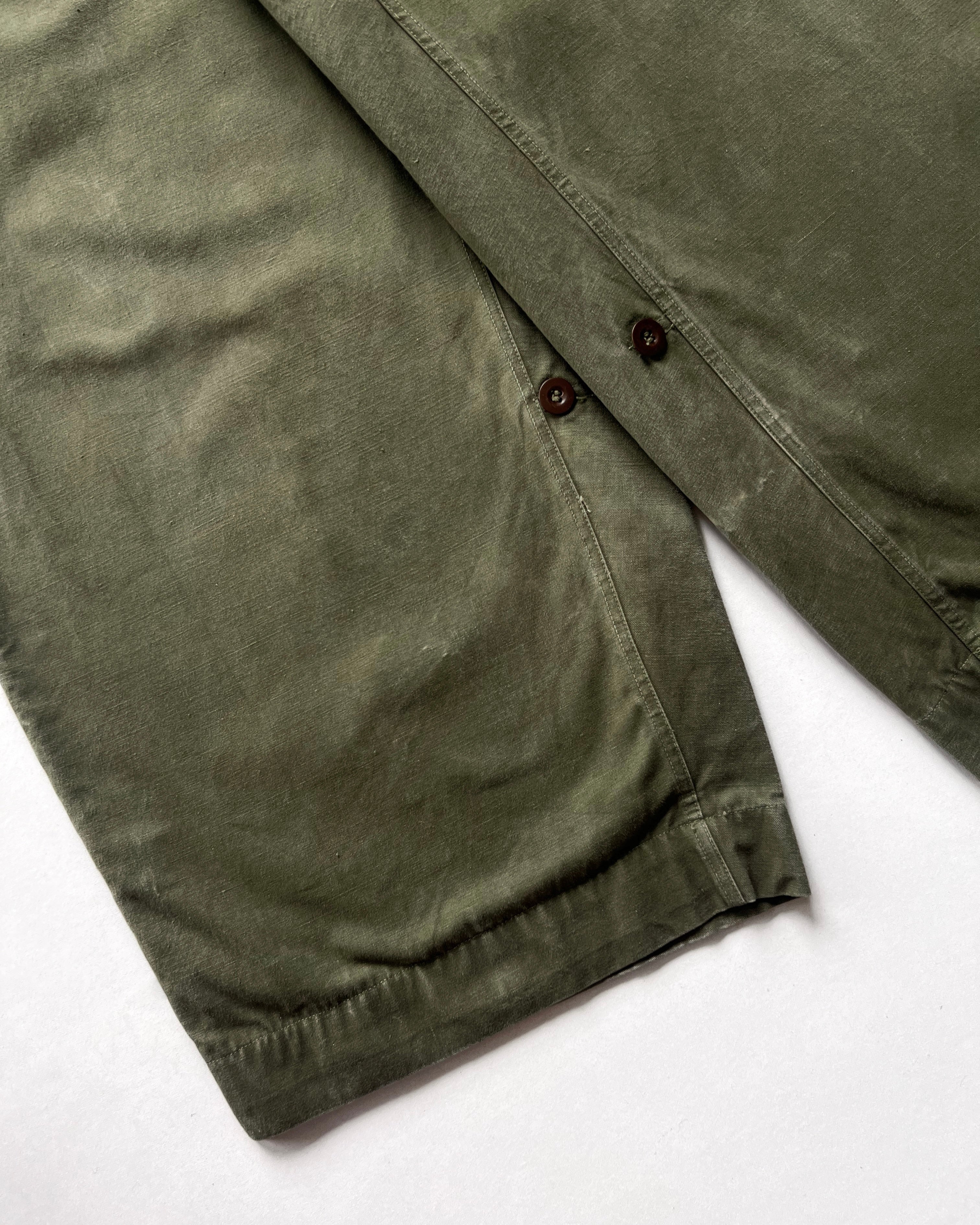 1950S DUTCH ARMY CARGO TROUSERS (34-37)