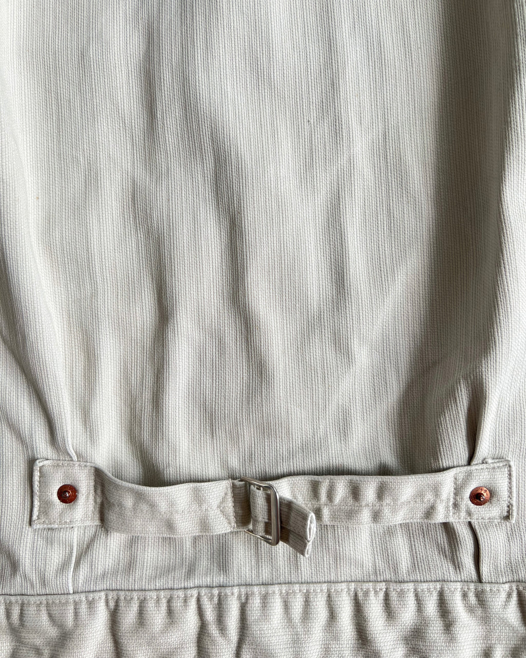 1980S WHITE LEVI'S BIG E TYPE I JACKET (M)