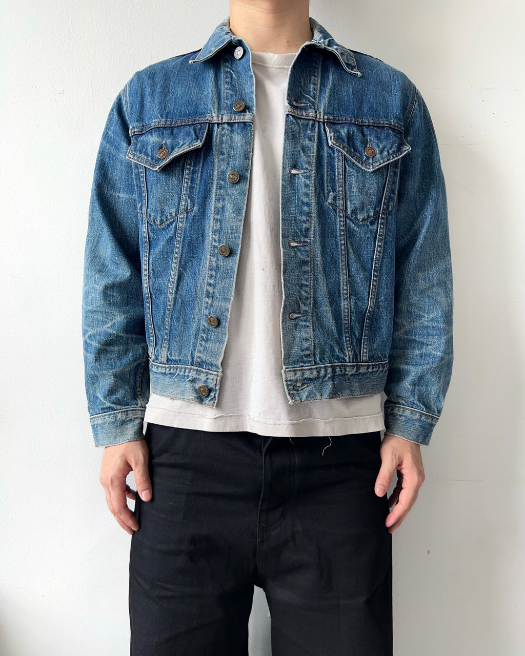 1970S LEVI'S 70505 BIG E TYPE III DENIM JACKET (M)