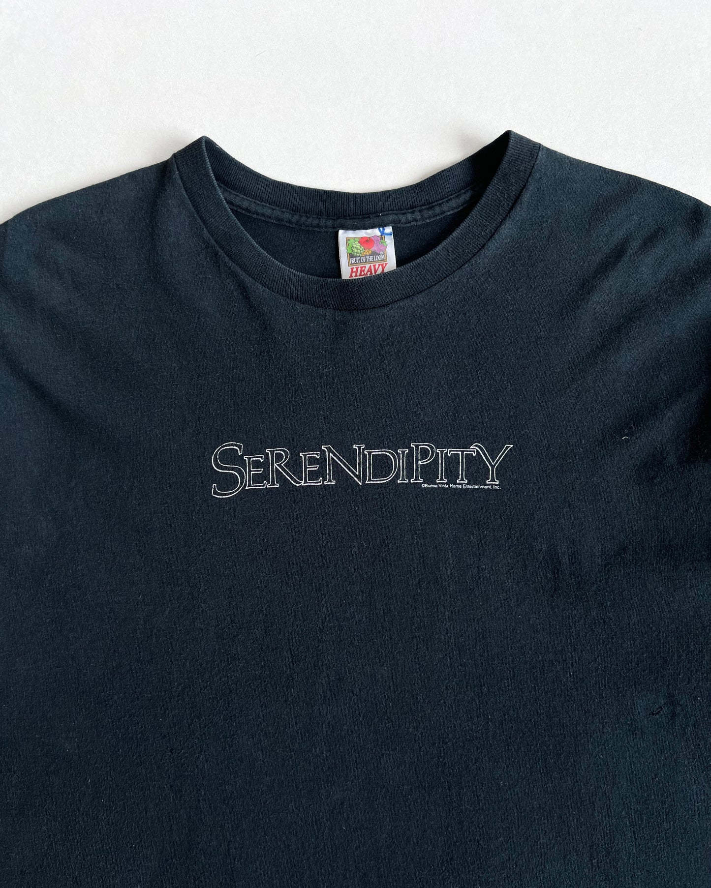 1990S 'SERENDIPITY' WORDING TEE (XL)