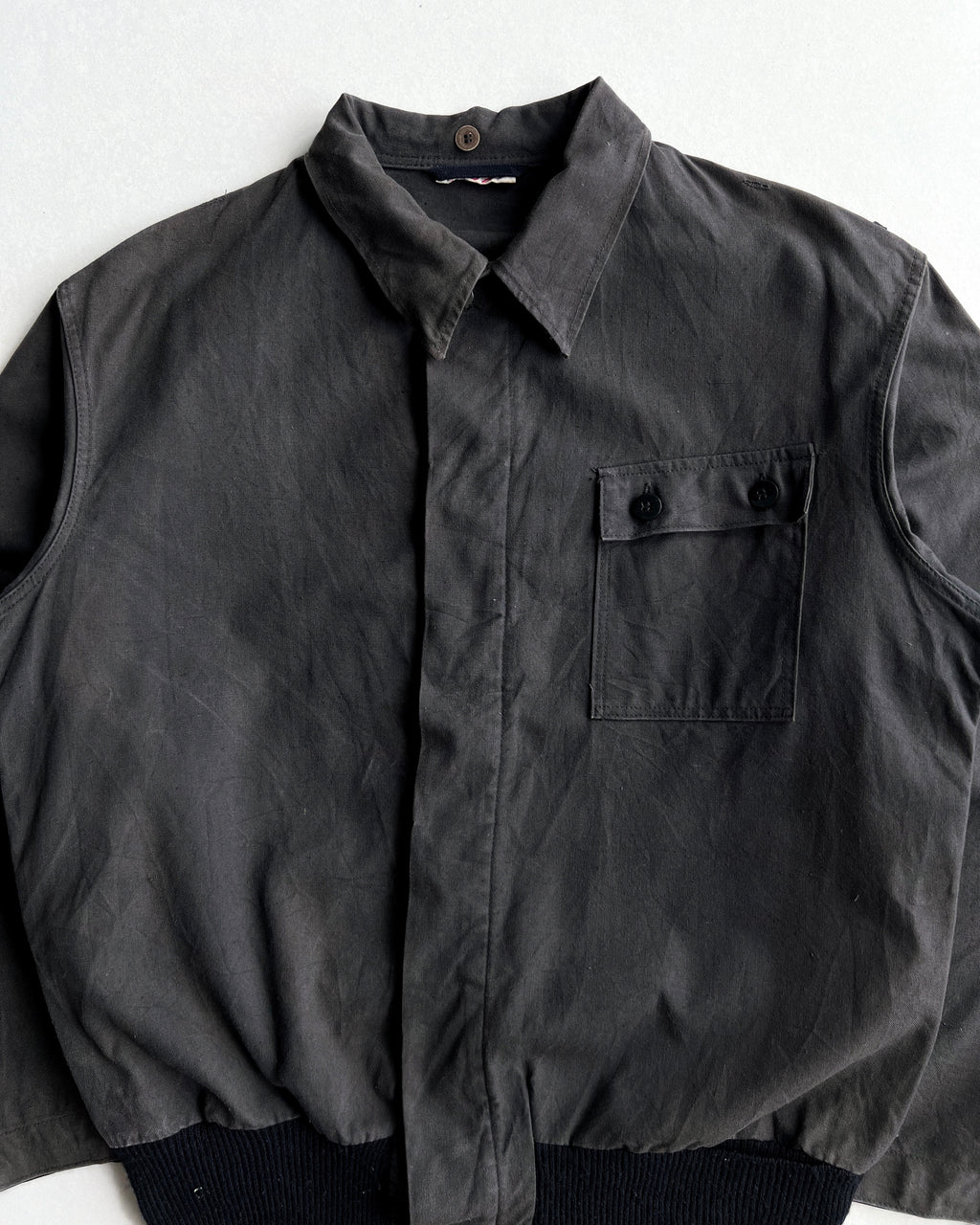 1960S GERMAN ARMY SINGLE POCKET JACKET (L)