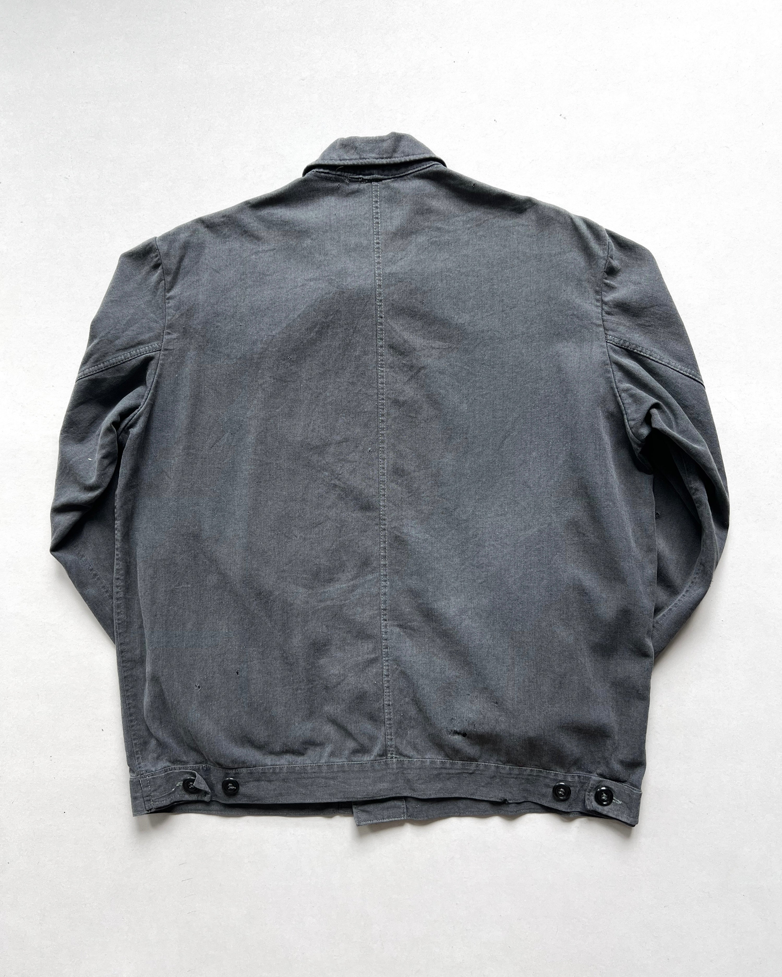 1950S STENCILLED EUROPE WORK JACKET (L)