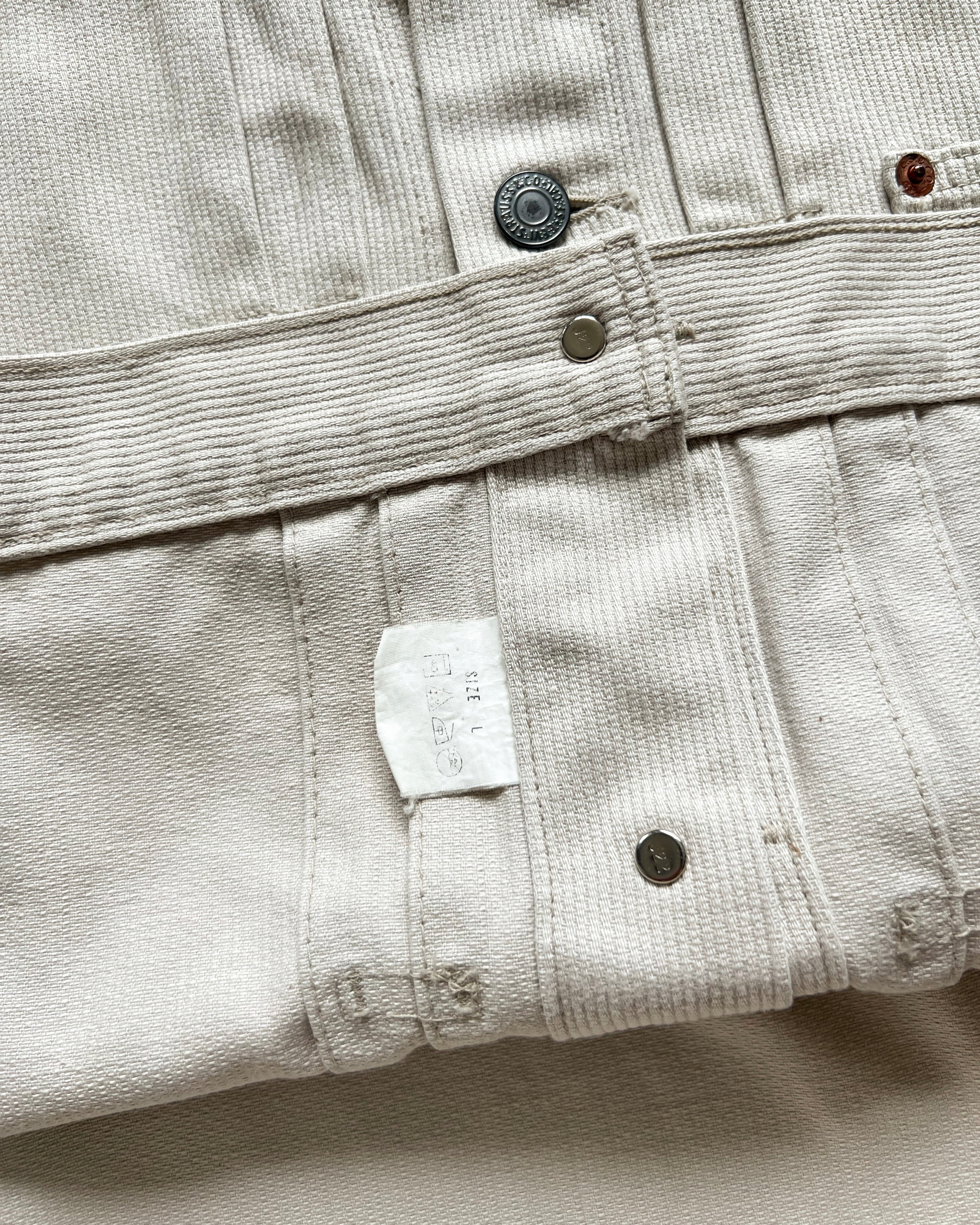 1980S LEVI'S BIG E TYPE I PIQUE JACKET (L)