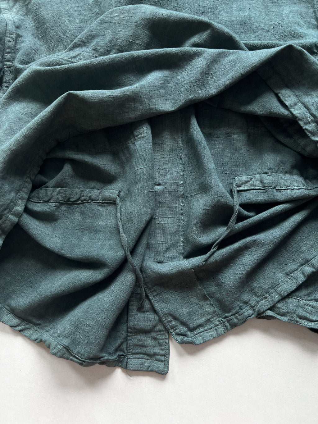 1940S/1950S EUROPE LINEN WORK JACKET (XL)