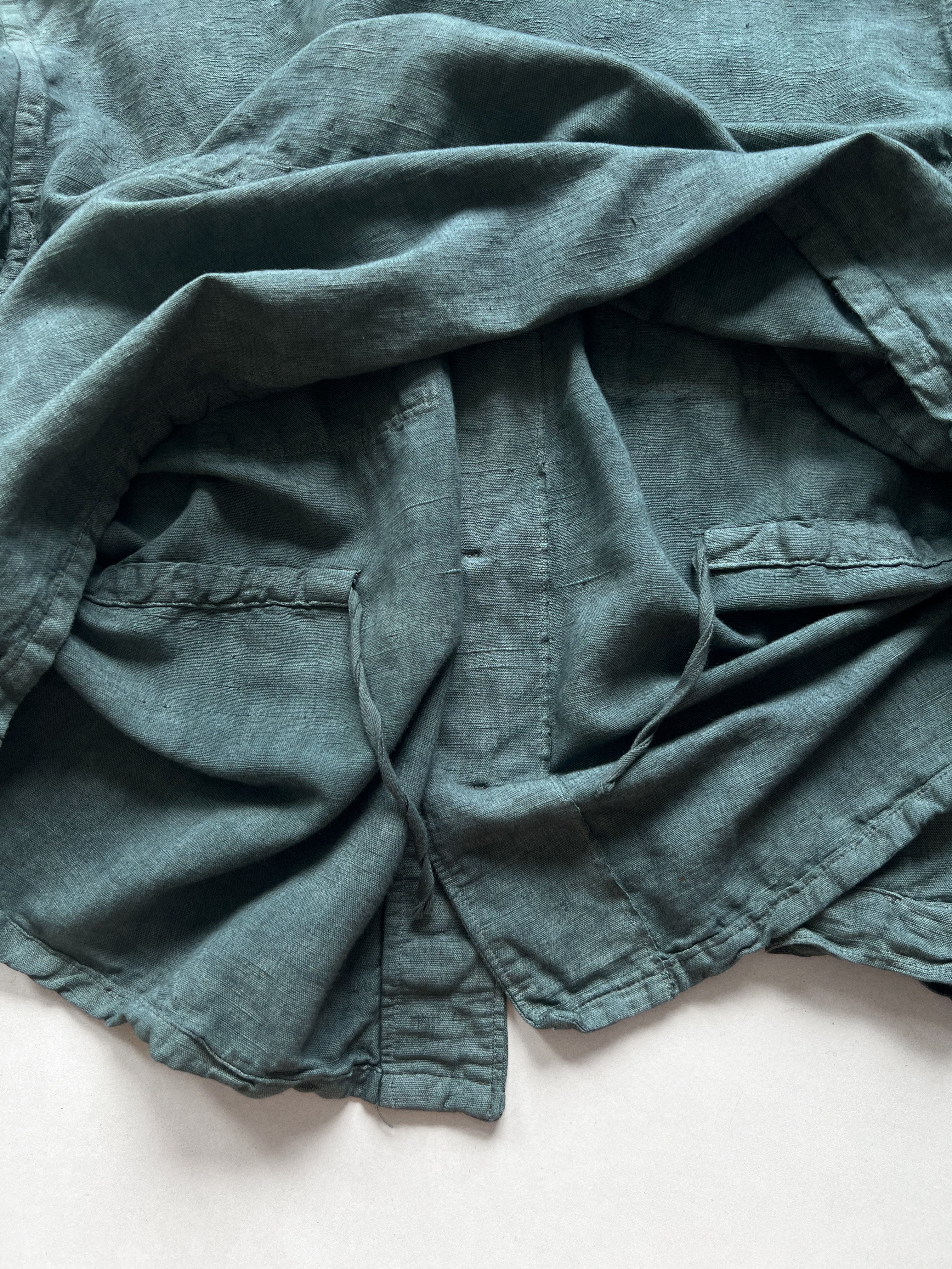 1940S/1950S EUROPE LINEN WORK JACKET (XL)
