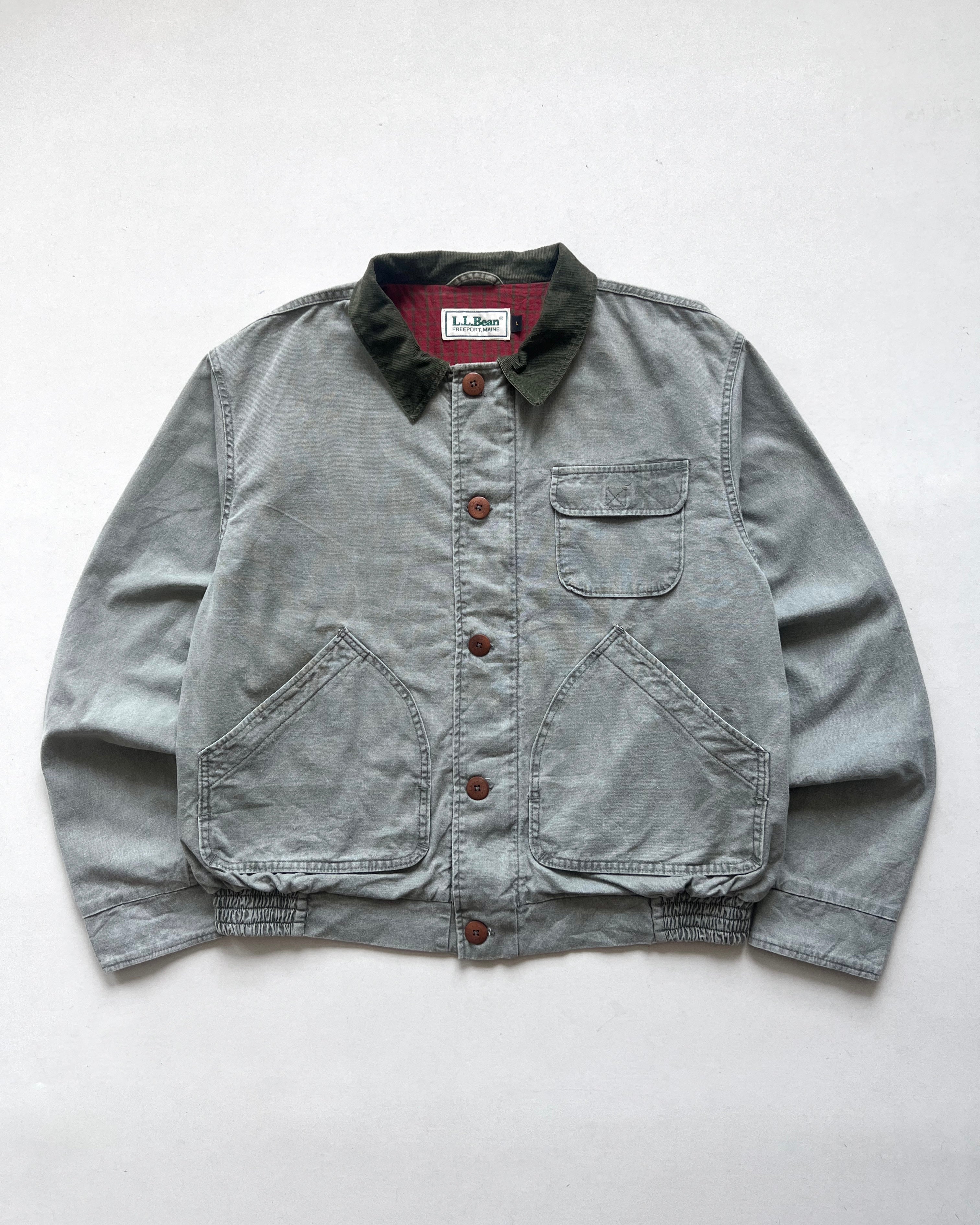 1980S L.L BEAN CANVAS HUNTING JACKET (L)