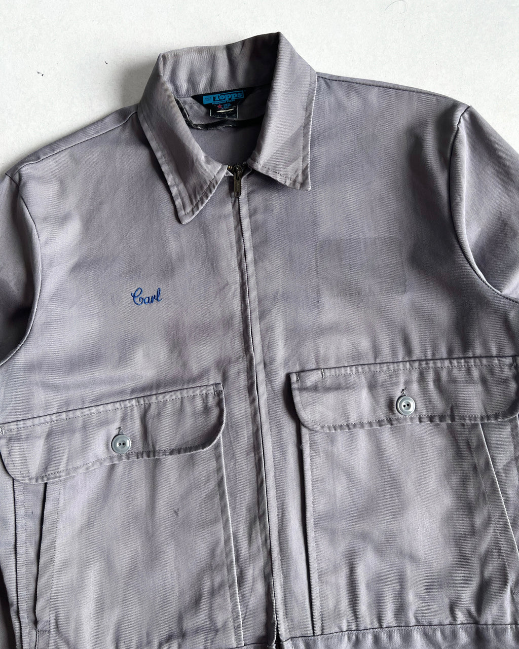1980S TOPPS DOUBLE POCKET WORK JACKET (M)