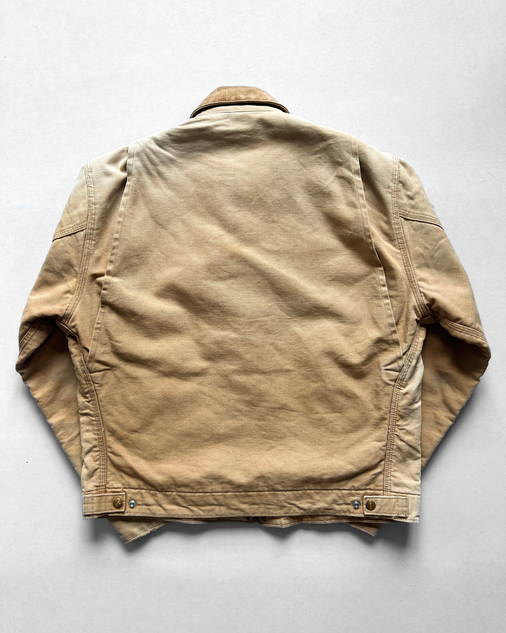 1980S SUN FADED CARHARTT DETROIT WORK JACKET (L)