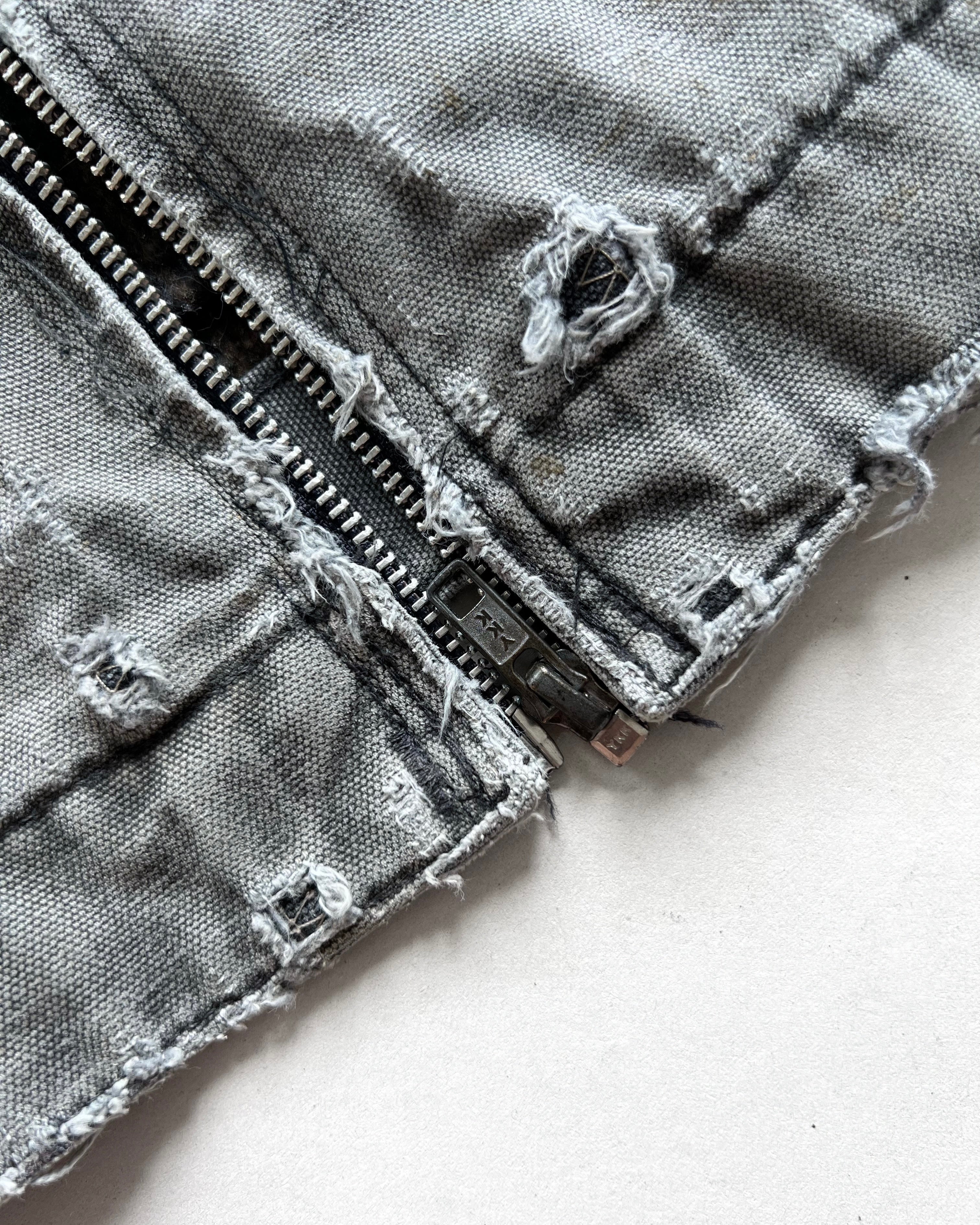 2000S FADED CARHARTT DETROIT WORK JACKET (L)