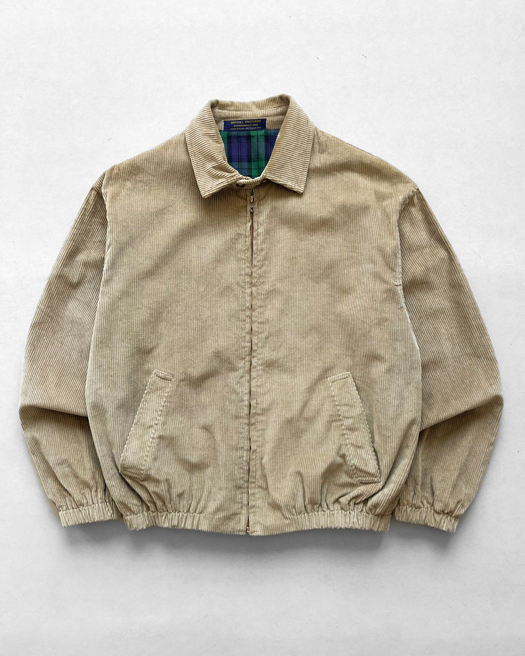 1970S BROOKS BROTHERS CORDUROY HARRINGTON JACKET (M)