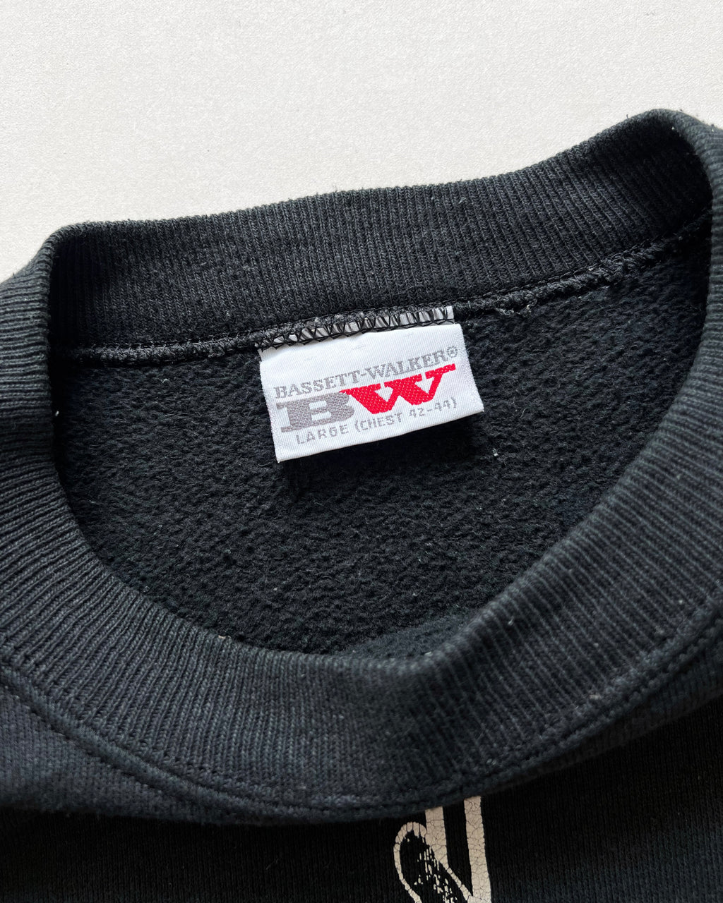 1980S 'I LOVE/ROCK YOU' RAGLAN SWEATSHIRT (L)