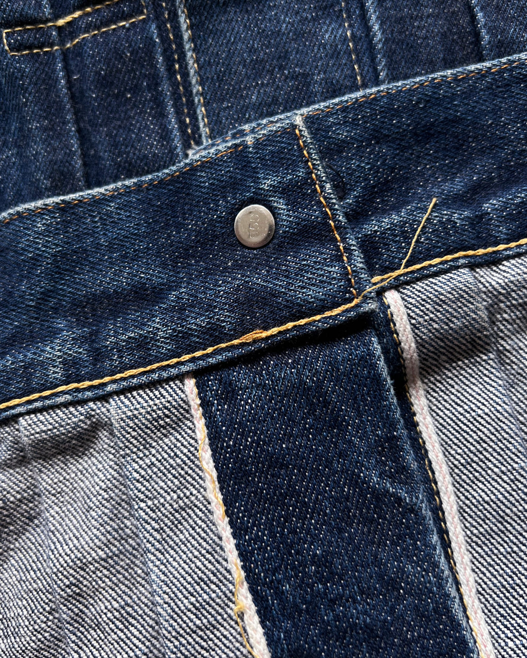 1990S LVC 507 BIG E TYPE II SELVEGE DENIM JACKET (44)