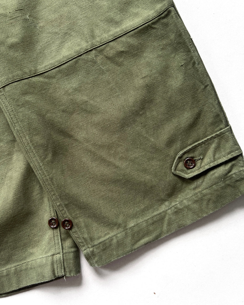 1950S FRENCH M-47 STENCILLED CARGO PANTS (34)