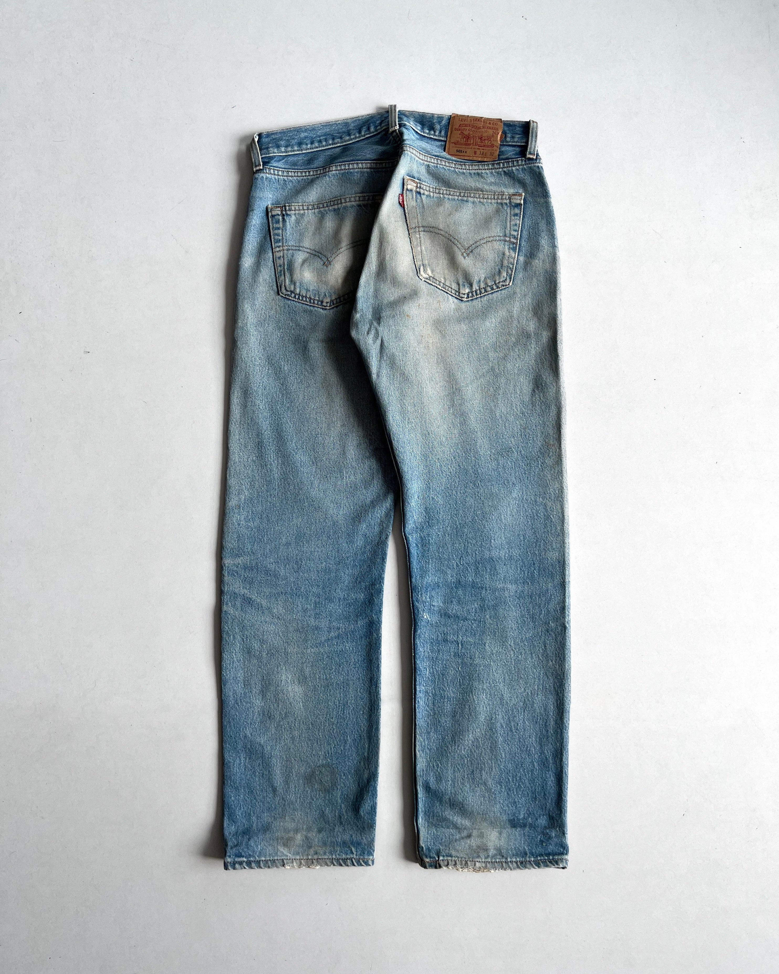 1990S LEVI'S 501 EMBROIDERED JEANS (32)