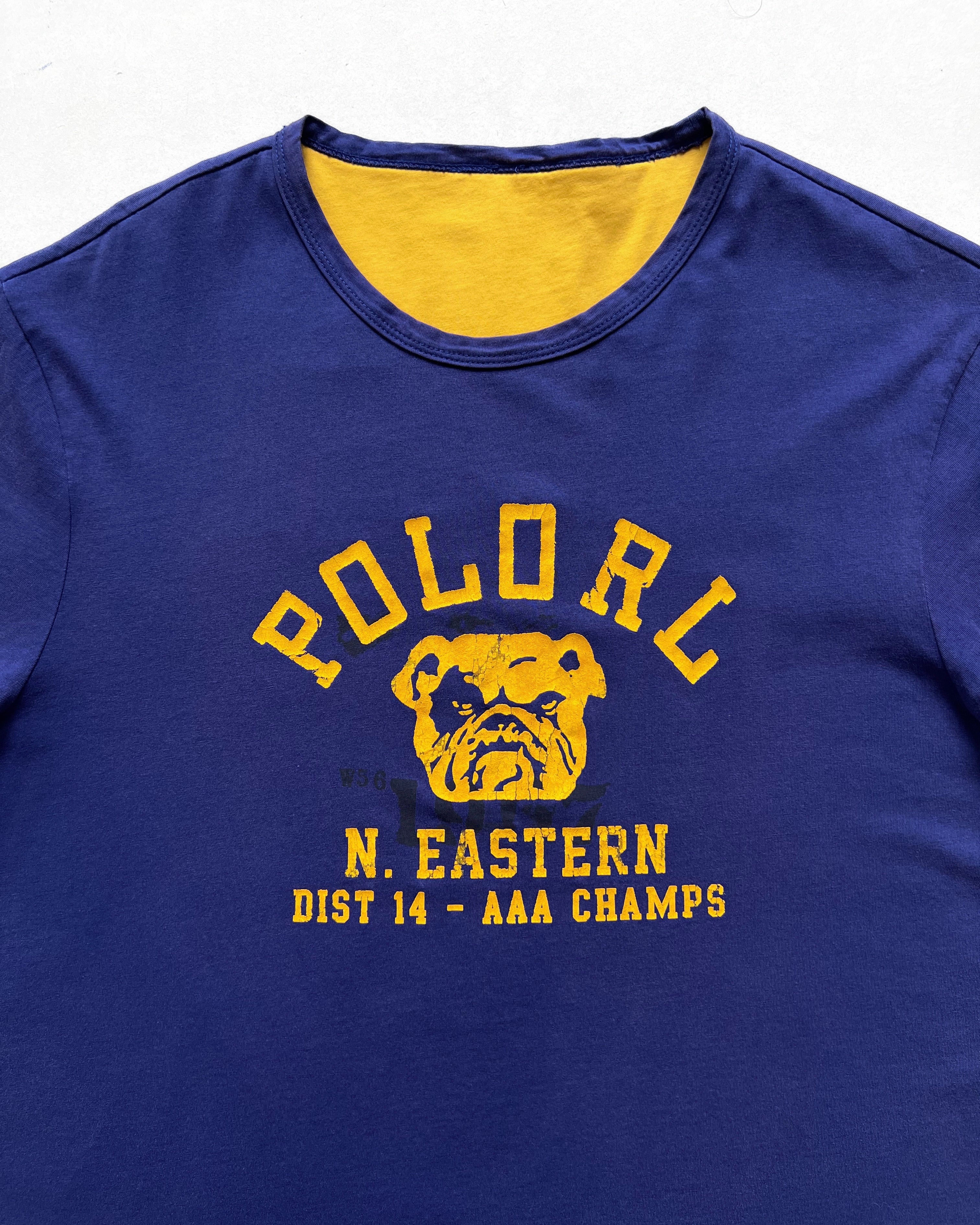2000S RALPH LAUREN REVERSIBLE TEE (L)