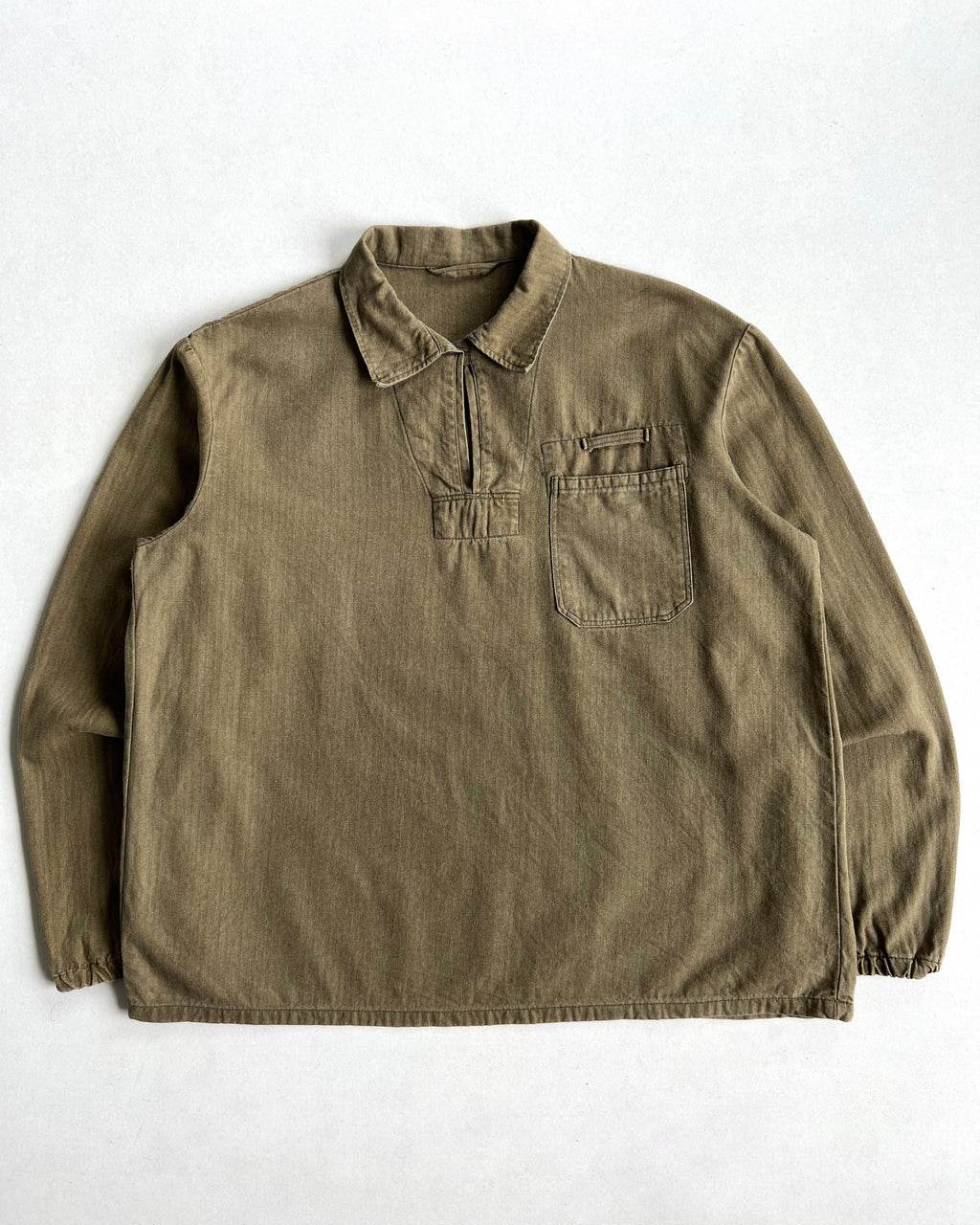 1980S CZECH ARMY HBT PULLOVER (XL)