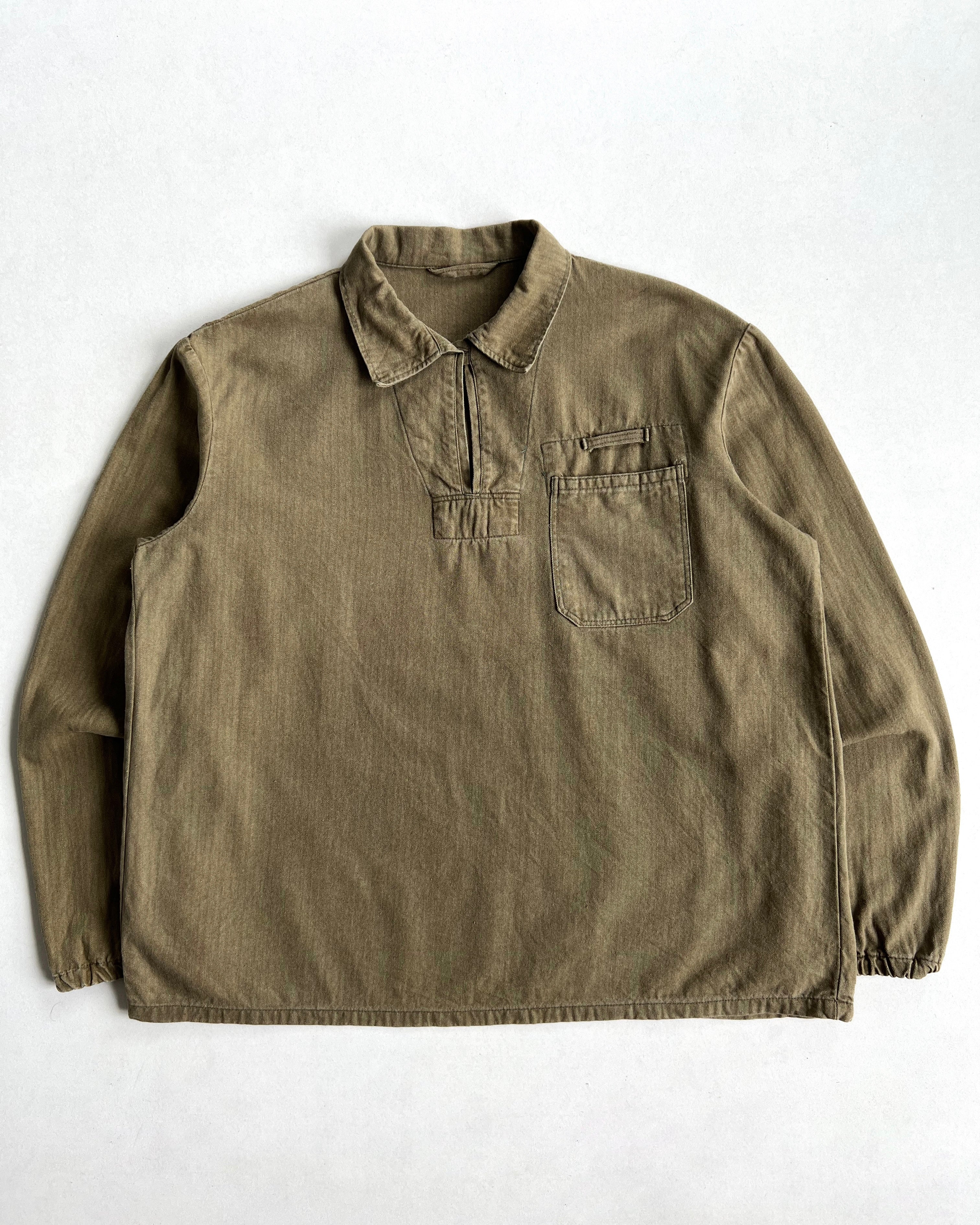 1980S CZECH ARMY HBT PULLOVER (XL)
