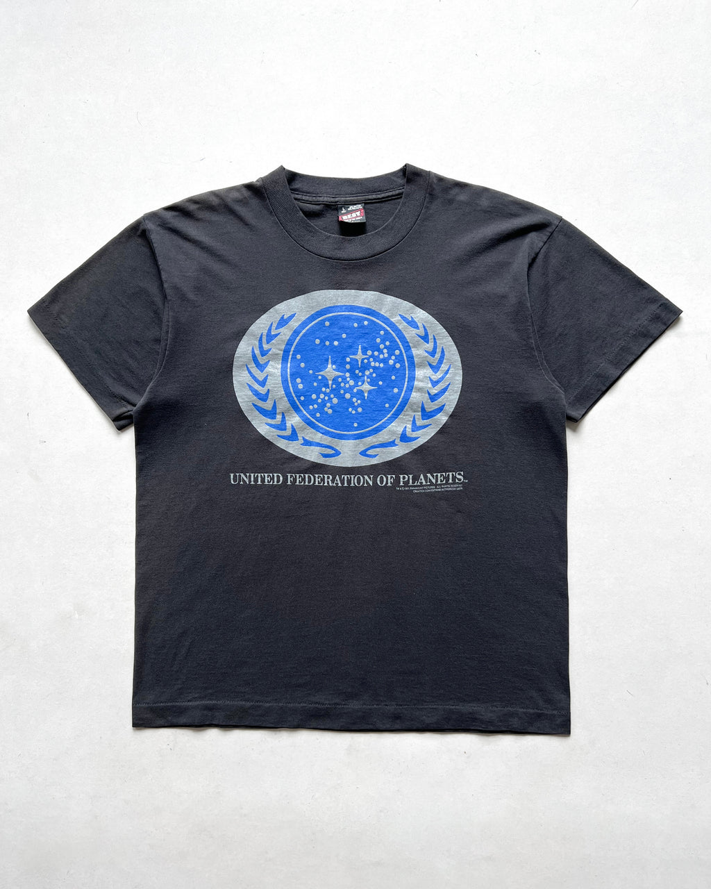 1990S STAR TREK ' UNITED FEDERATION OF PLANETS' TEE (L)